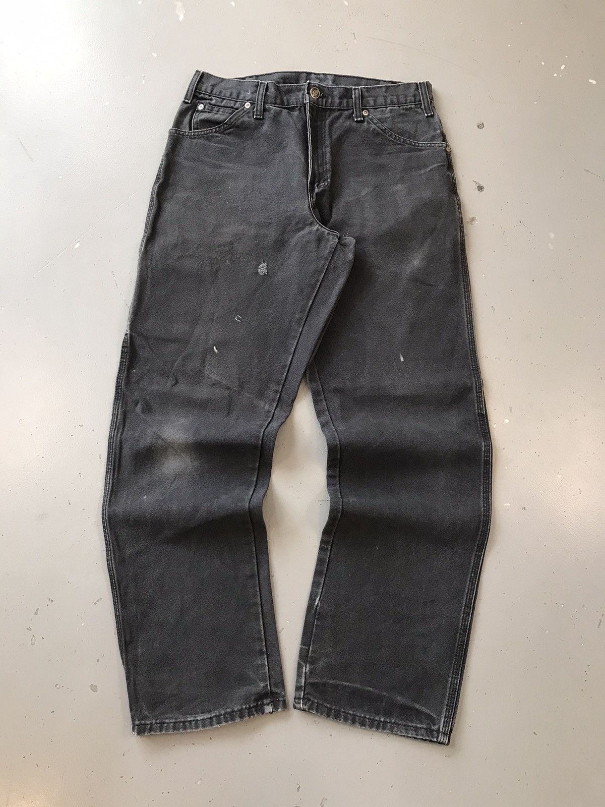 Dickies × Vintage Vintage dickies faded carpenter denim Size US 32 / EU 48 - 1 Thumbnail