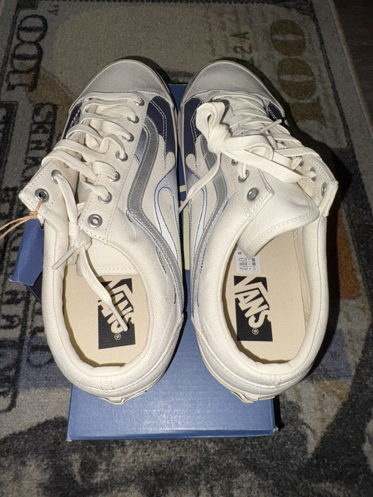 Vans Vans LX Old School Archive Flame White Size US 13 / EU 46 - 4 Thumbnail