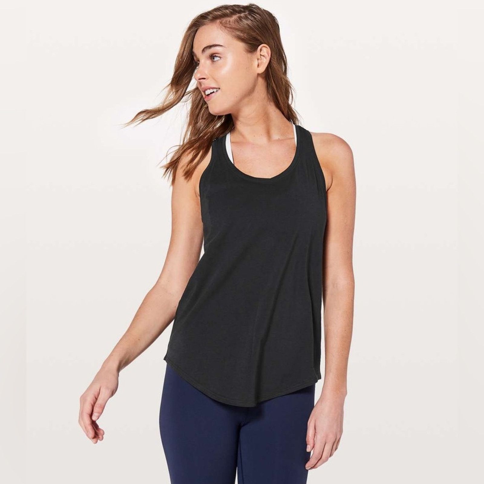 Lululemon Lululemon Love Tank *Pleated in Black (First Release) Top Size M / US 6-8 / IT 42-44 - 1 Thumbnail