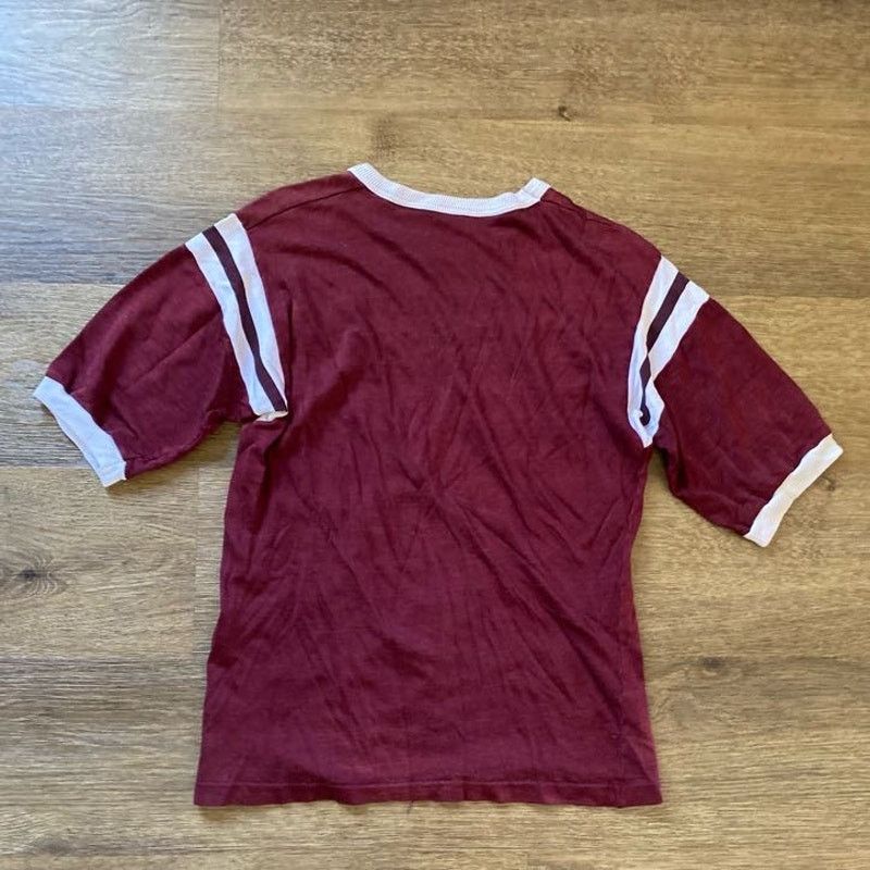 Vintage Vintage Maroon Central Mustangs Jersey Size US S / EU 44-46 / 1 - 5 Thumbnail