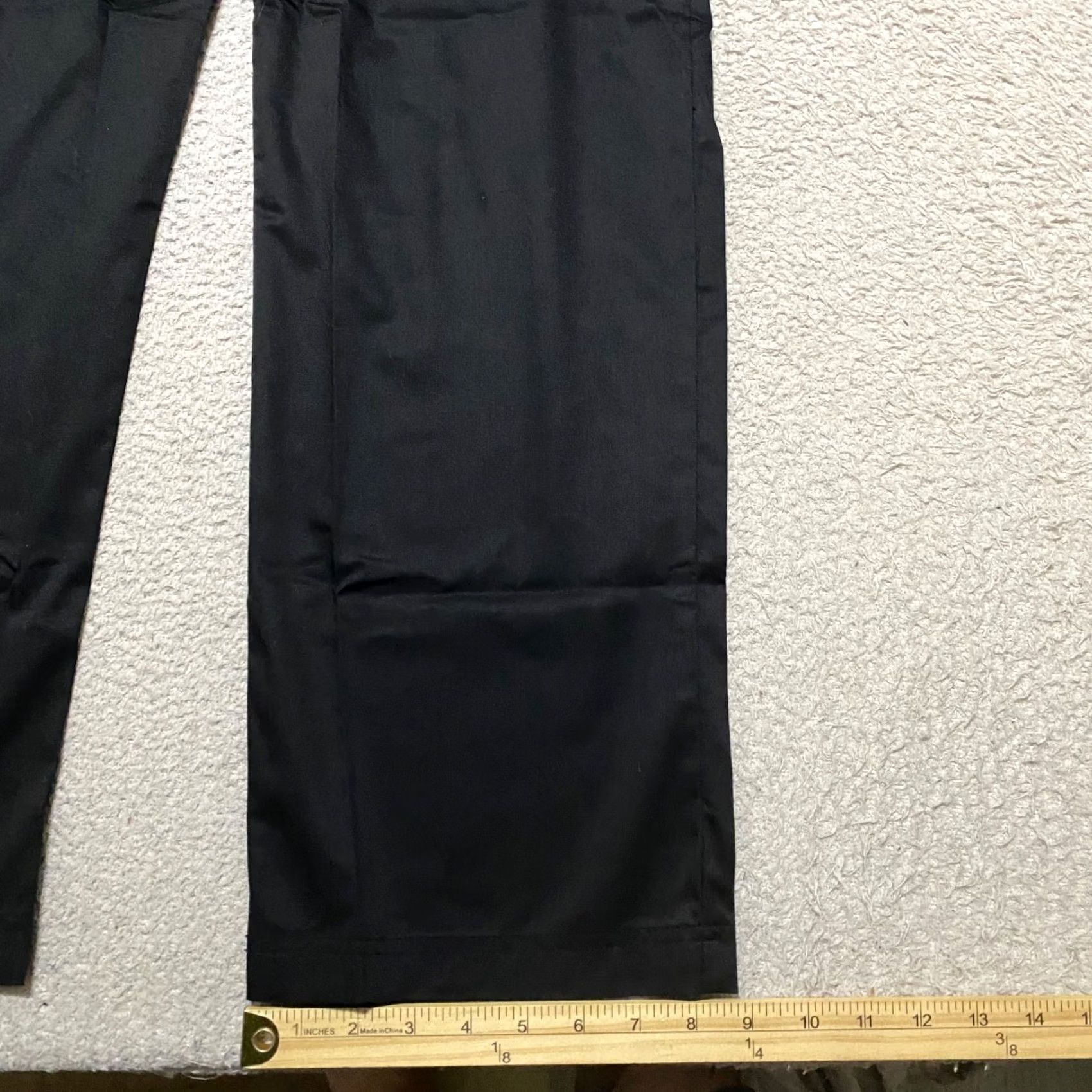 Vintage NWT WonderWink Wonder Work Pants Unisex Medium Black Medical Scrubs Pockets New Size US 31 - 5 Thumbnail