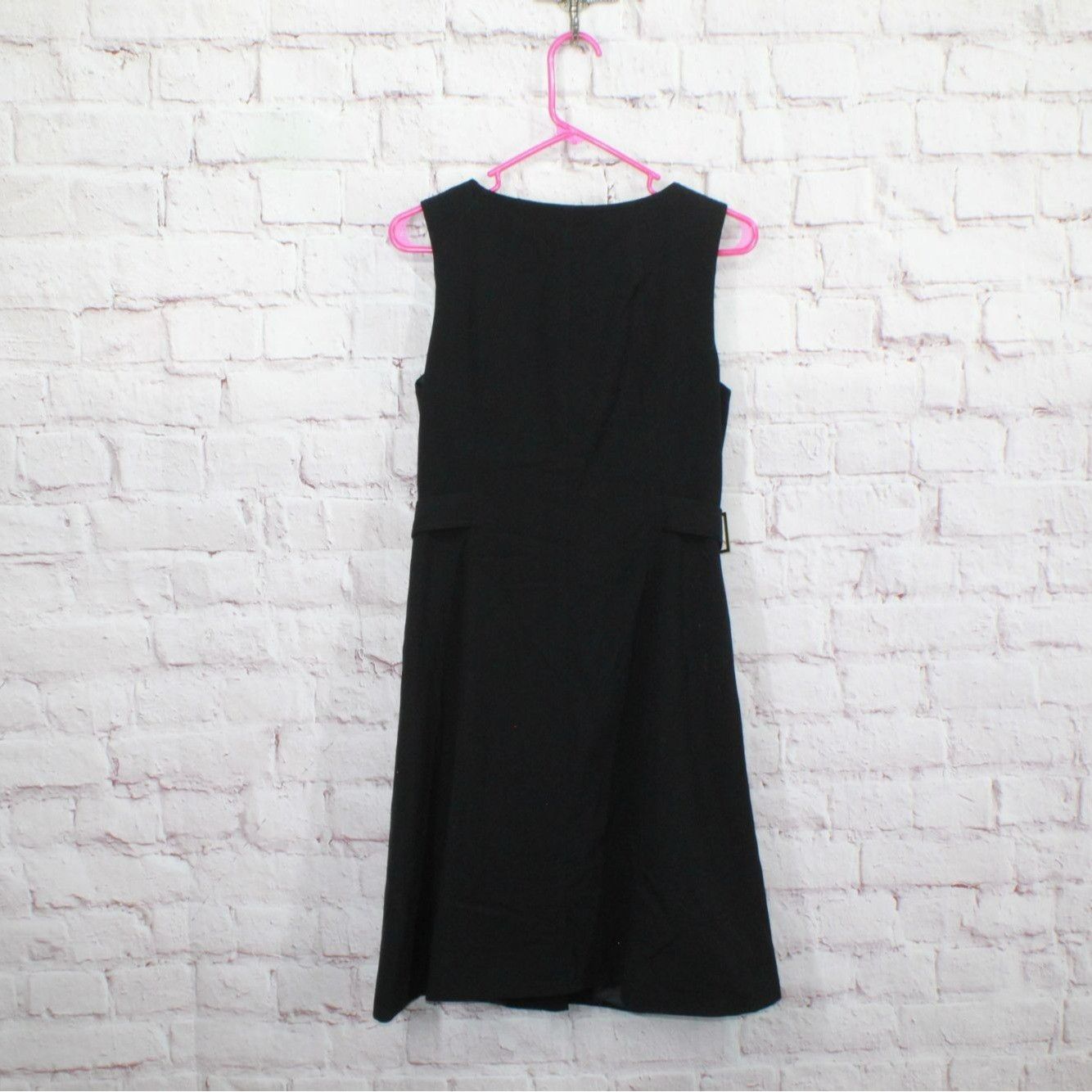 Calvin Klein Calvin Klein Women's Belt Buckle Snap Shoulders Dress Size M / US 6-8 / IT 42-44 - 6 Thumbnail