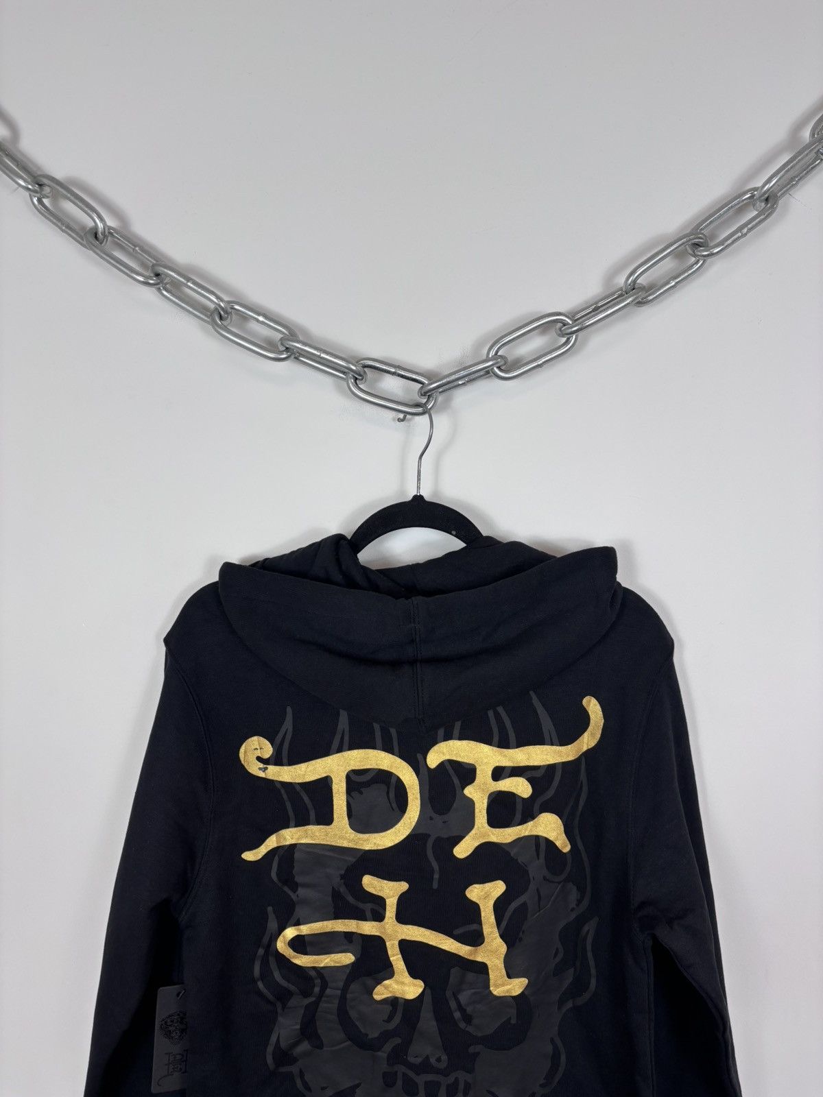 Ed Hardy Ed Hardy NWT Men’s Y2K Black Big Logo Tattoo Hoodie Size US S / EU 44-46 / 1 - 18 Thumbnail