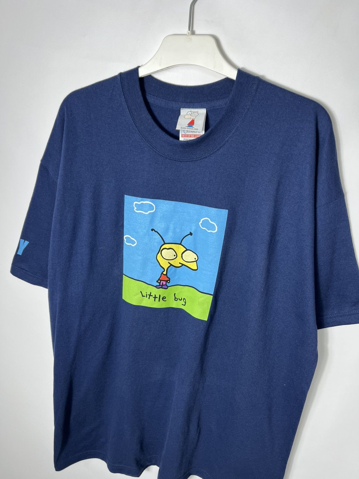 Band Tees Vintage Rare Band Rock Moby Little Bug Promo T-shirt 90s Size US XL / EU 56 / 4 - 2 Thumbnail
