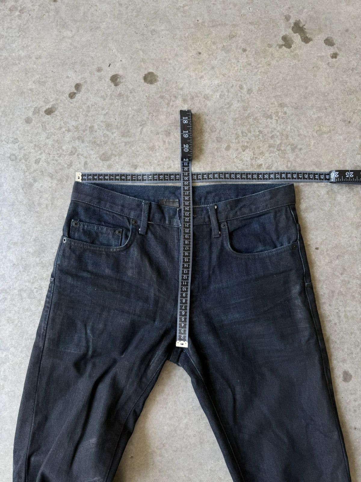 Dior Dior Homme AW08 Indigo Black Coated Denim Size US 28 / EU 44 - 11 Thumbnail