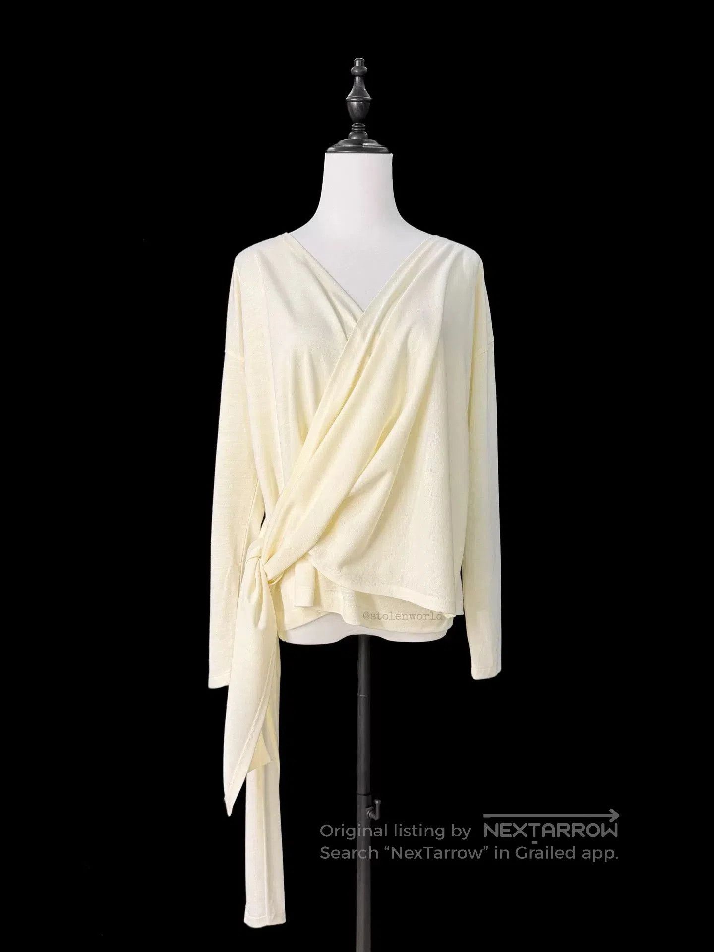 Issey Miyake issey miyake 80s wrap top with ties. Size M / US 6-8 / IT 42-44 - 1 Thumbnail