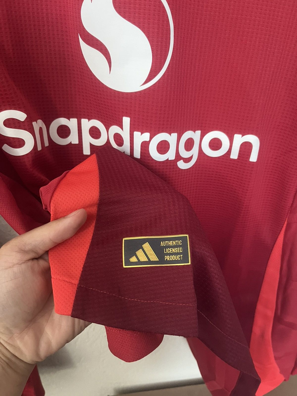 Adidas Adidas Manchester United 2024/25 Authentic Soccer Jersey Size US L / EU 52-54 / 3 - 3 Thumbnail