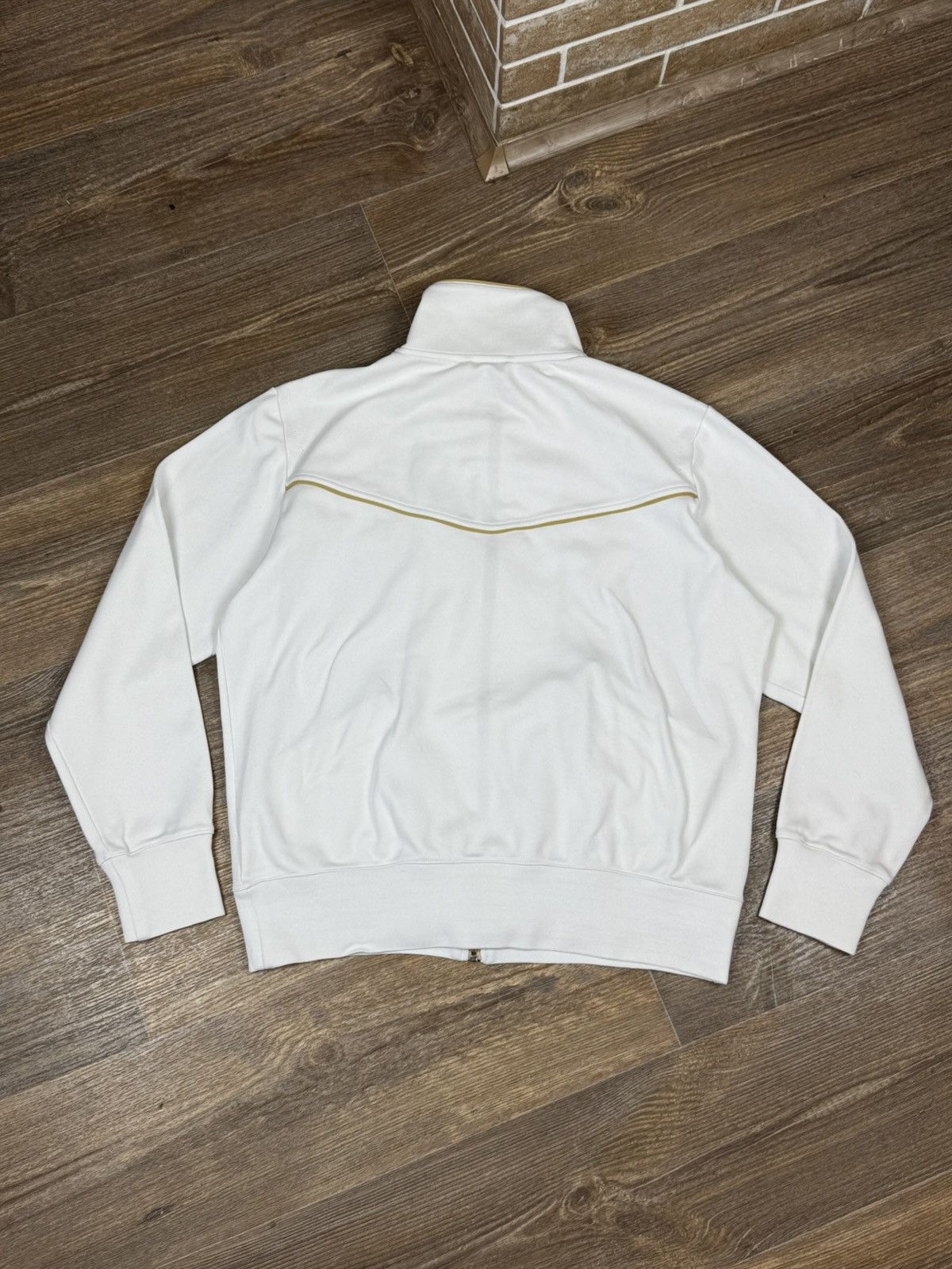 Nike Nike RF Roger Federer Wimbeldon 2010 White Zip Track Jacket Size US L / EU 52-54 / 3 - 16 Thumbnail
