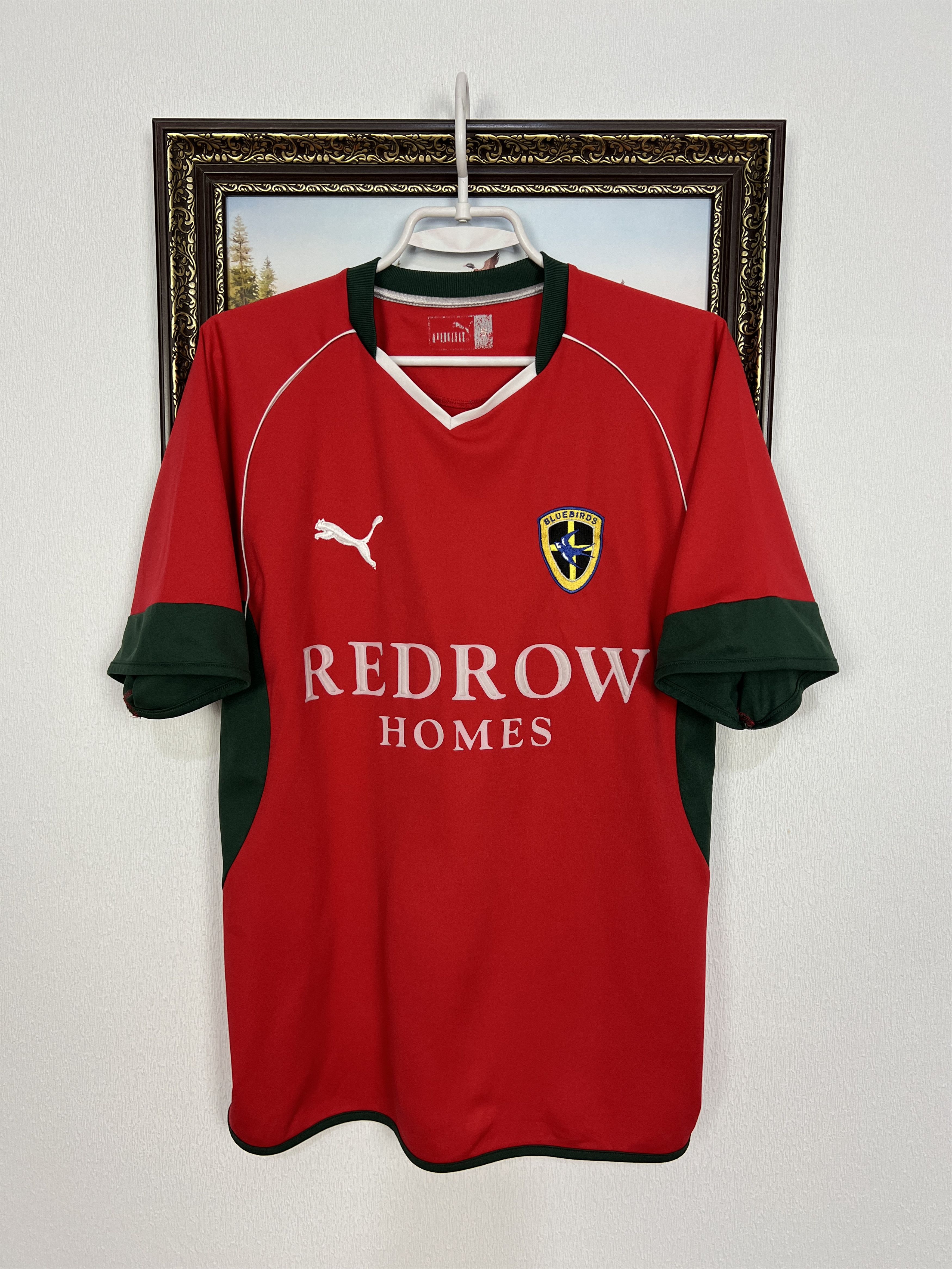Puma Cardiff City Away football shirt 2004 Soccer Jersey Trikot Size US S / EU 44-46 / 1 - 1 Thumbnail
