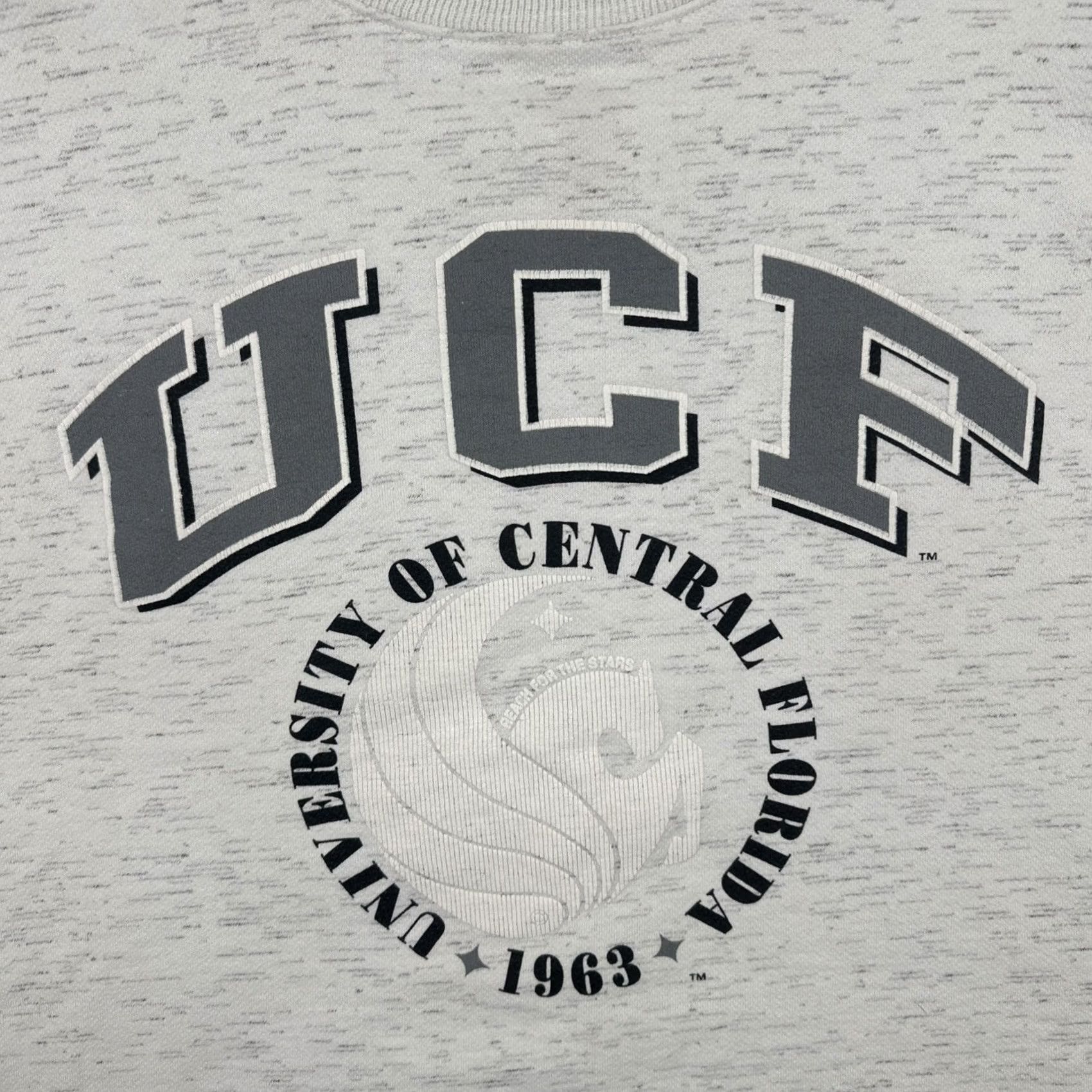 Vintage VINTAGE UCF Sweatshirt M Crew Neck 90s Graphic Print Gray Mens Size US M / EU 48-50 / 2 - 6 Thumbnail