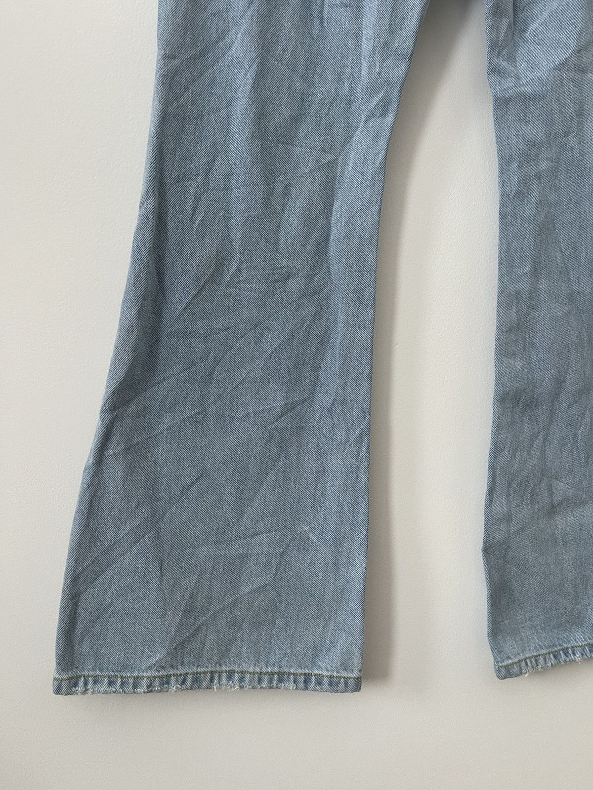 Fiorucci Rare Vintage FIORUCCI Button Fly Flare Bootcut Size US 26 / EU 42 - 3 Thumbnail