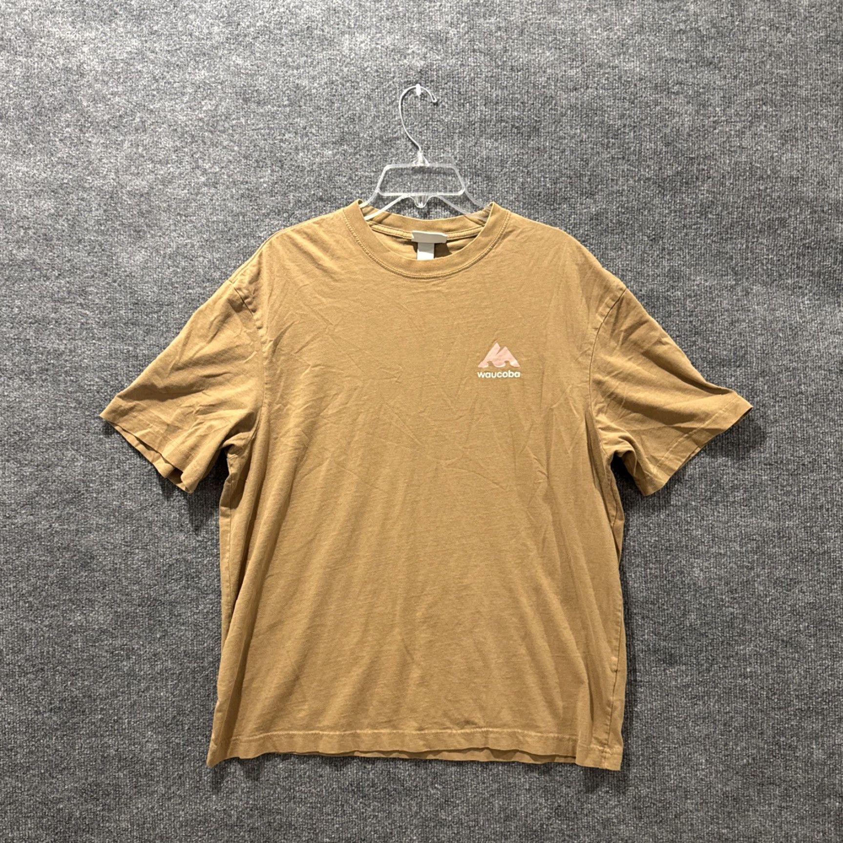 H&M H&M Waucoba Relaxed Fit Brown Short Sleeve T-Shirt L Mens Size Large HTF Size US L / EU 52-54 / 3 - 5 Thumbnail