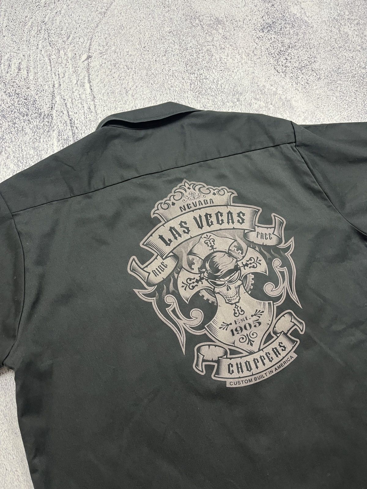 Vintage Vintage Y2K Orange County Choppers West Coast Nevada T Shirt Size US L / EU 52-54 / 3 - 5 Thumbnail
