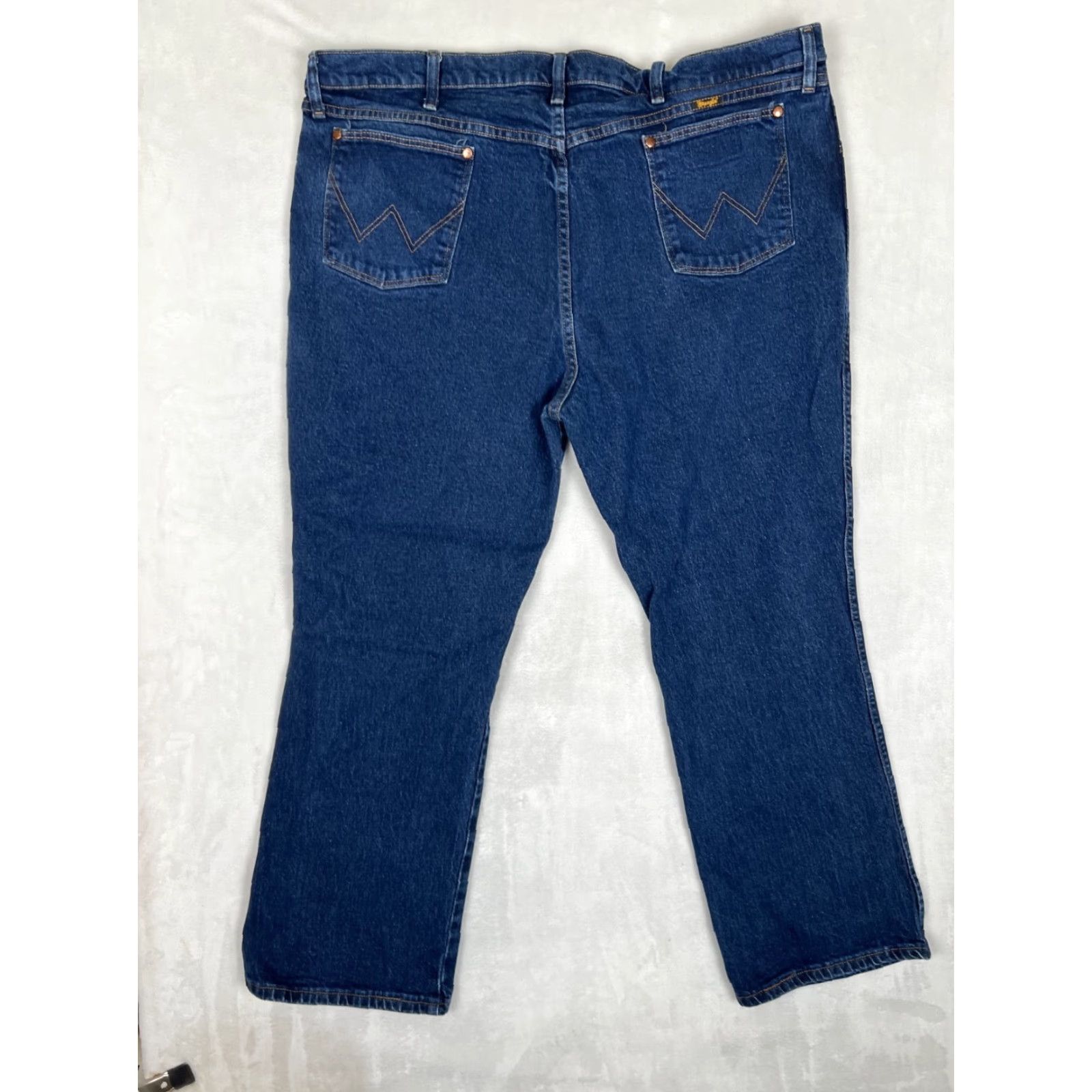 Wrangler VINTAGE Wrangler Jeans Regular Fit Cowboy Blue Denim Men's 42x30 Denim Cotton Wrangler Cowboy Cut Jeans Cowboy Western Size US 42 / EU 58 - 5 Thumbnail