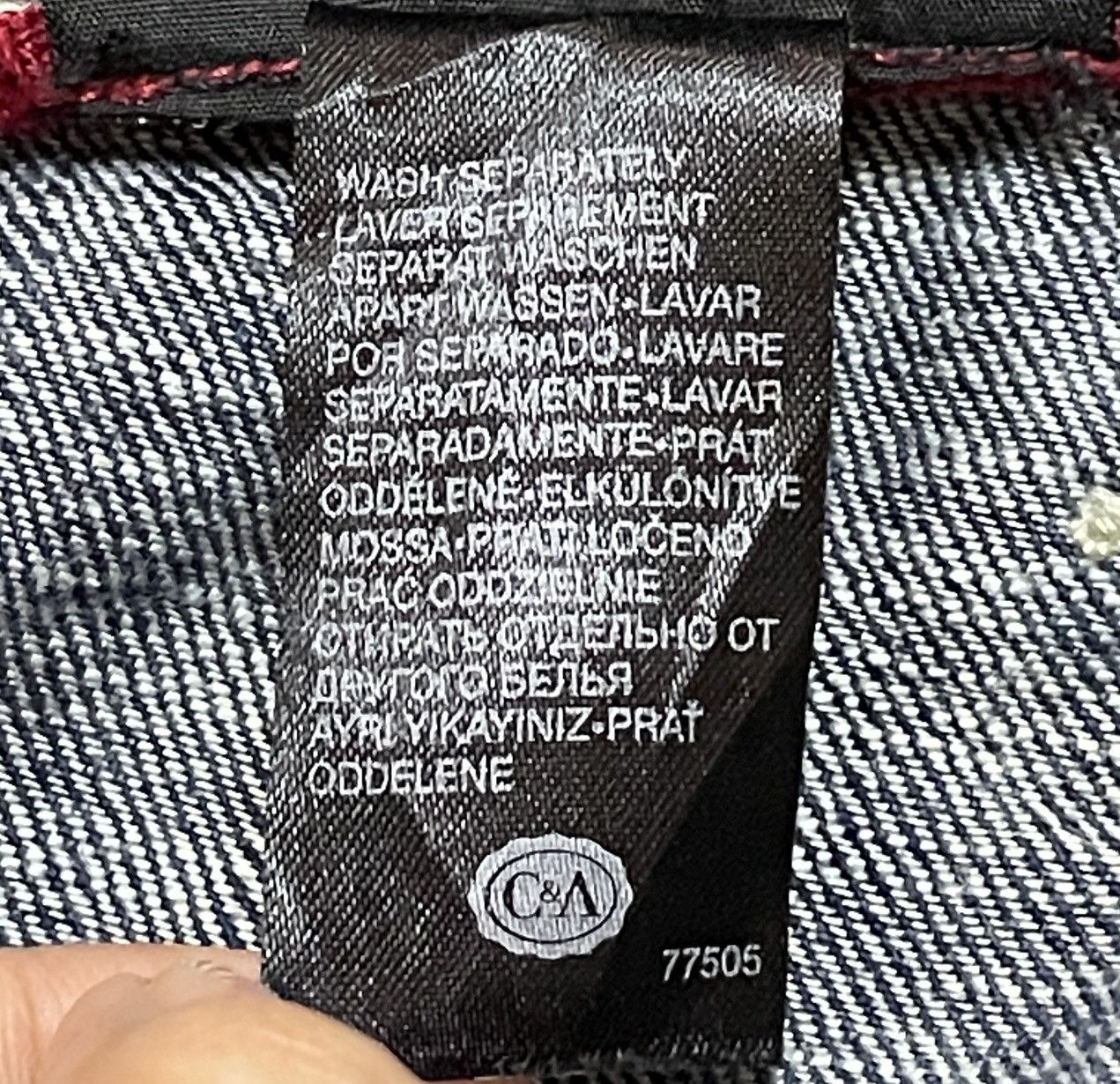 Angelo Litrico × Designer × Vintage Very Rare Vintage Angelo Litrico Baggy Oversized Jeans 2000s Size US 40 / EU 56 - 15 Thumbnail