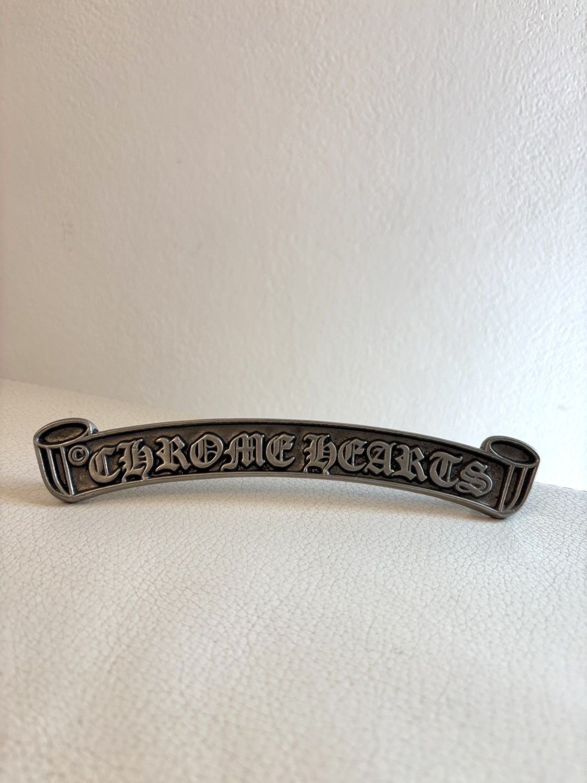 Chrome Hearts *RARE* CHROME HEARTS SCROLL PLAQUE DISPLAY Size ONE SIZE - 1 Thumbnail