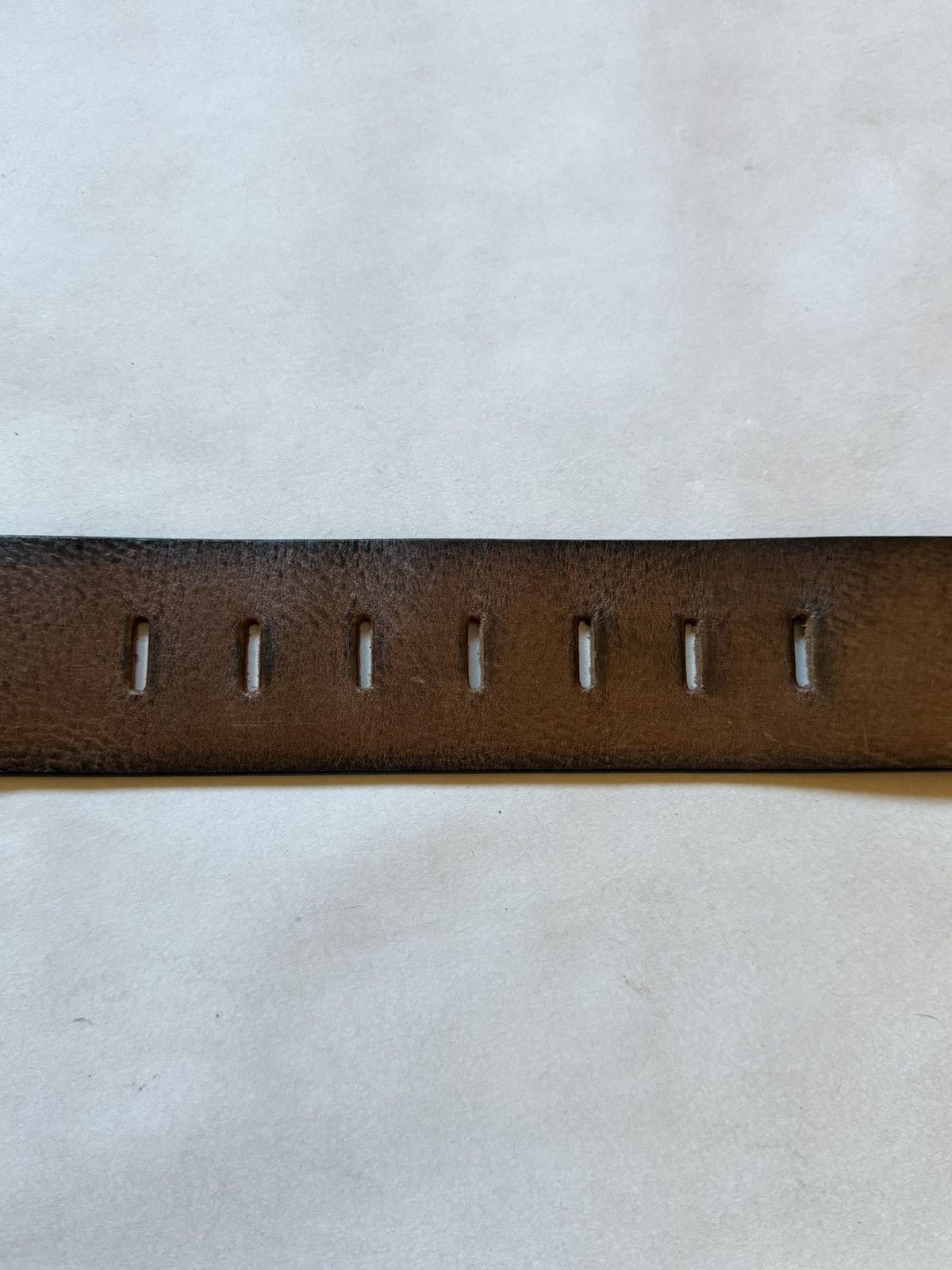 Diesel Diesel Western Cowboy Style Vintage Buckle Belt Leather Size ONE SIZE - 5 Thumbnail