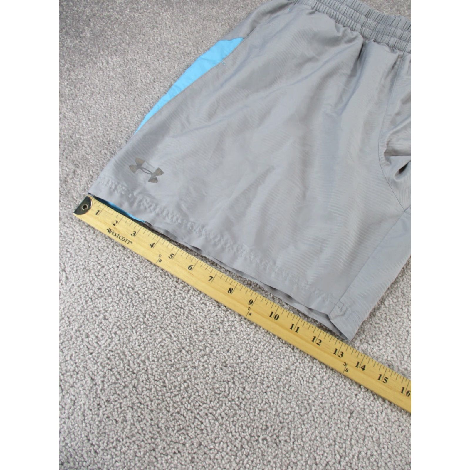 Under Armour Under Armour Shorts Mens XL Gray Lightweight Athletic Fitted Mens Size US 36 / EU 52 - 5 Thumbnail
