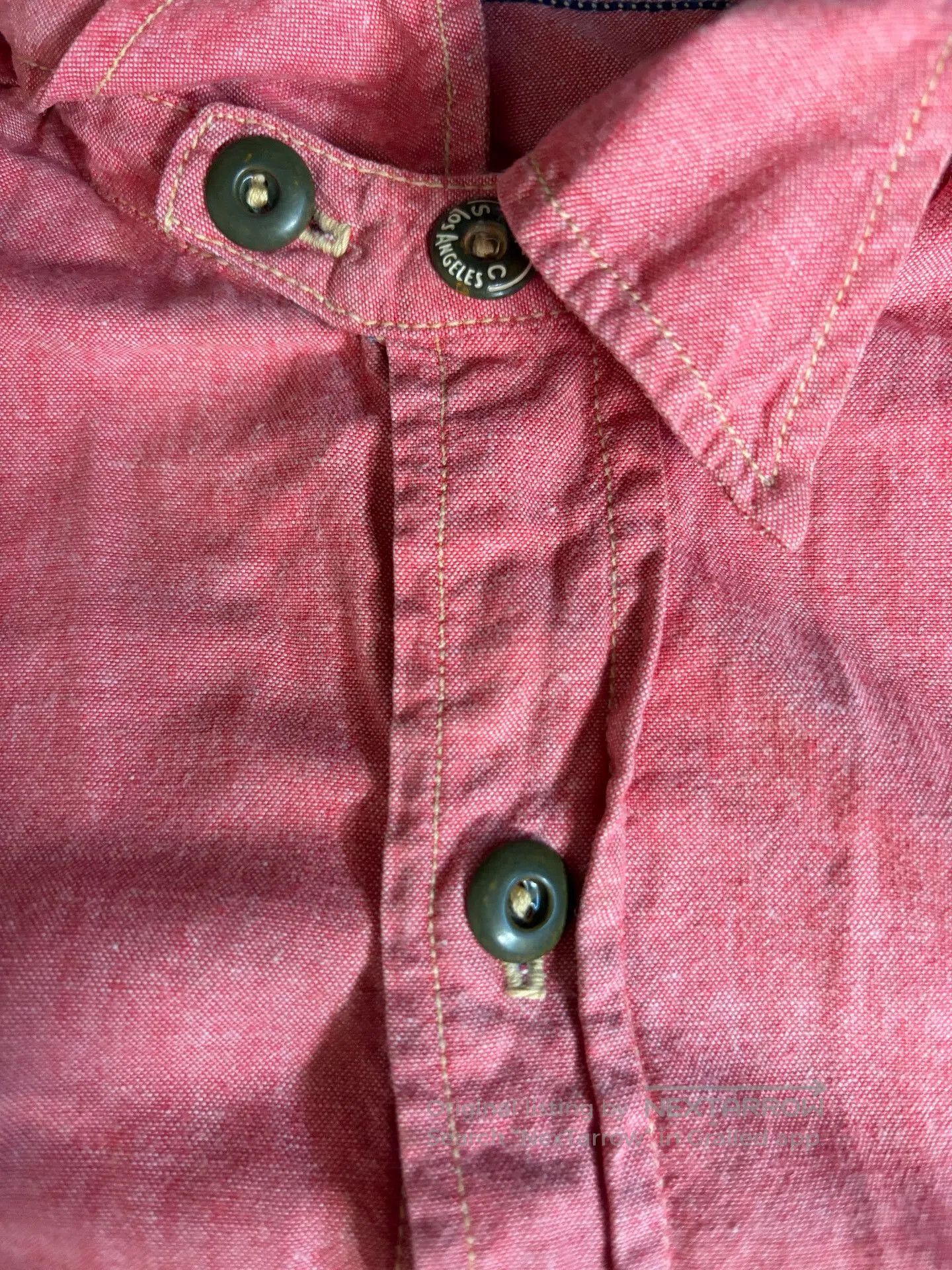 Mister Freedom Mister Freedom Early Shirt in Deep Red. Size US M / EU 48-50 / 2 - 8 Thumbnail