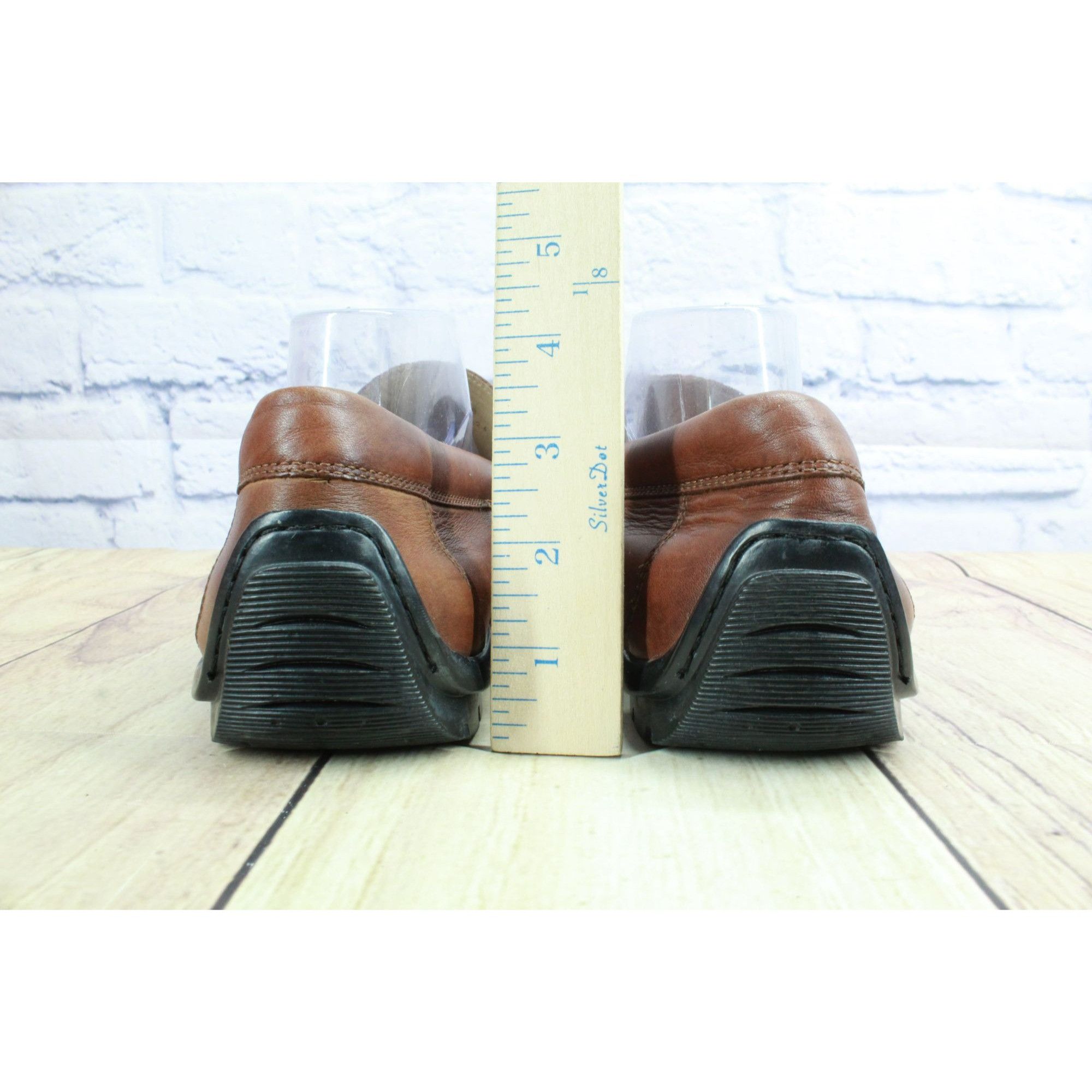 Ecco Ecco Classic Men's Leather Moccasin Toe Loafer Shoes Size US 11 / EU 44 - 6 Thumbnail