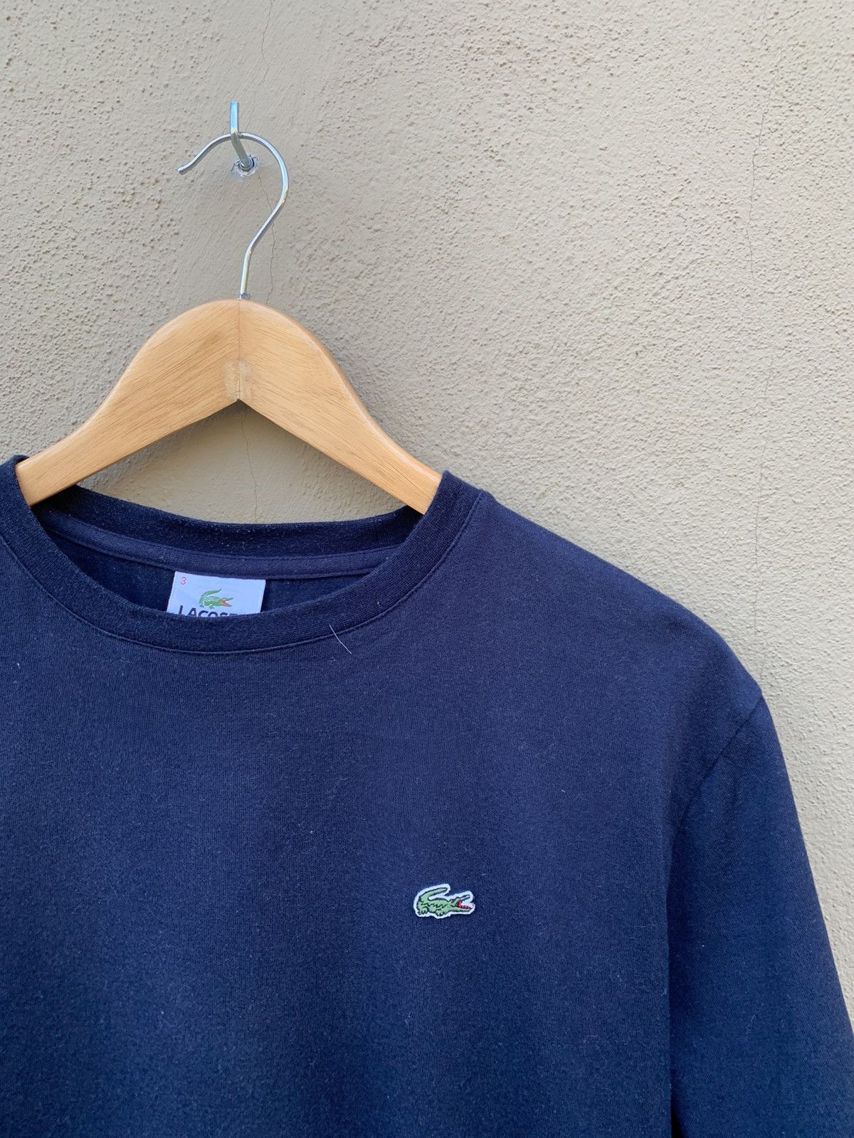 Lacoste Vintage Lacoste Chest small logo Tshirt Size US M / EU 48-50 / 2 - 2 Thumbnail