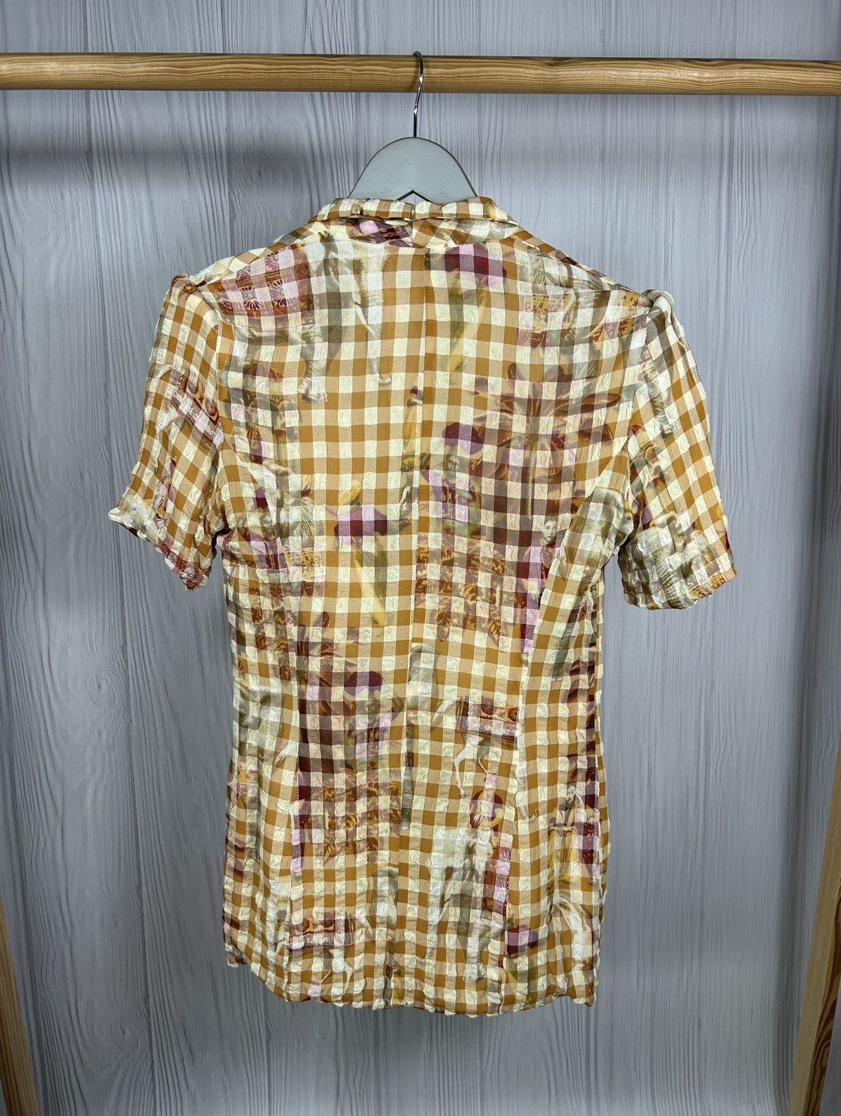 Designer × Sandro Vintage Sandro Blouse Shirt Size 2 Designer Size S / US 4 / IT 40 - 2 Thumbnail