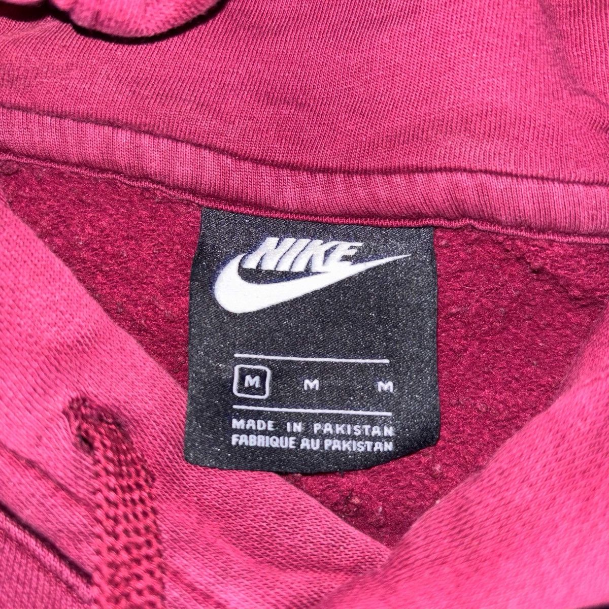 Nike Nike Fleece Hoodie Maroon Size M Size US M / EU 48-50 / 2 - 3 Thumbnail
