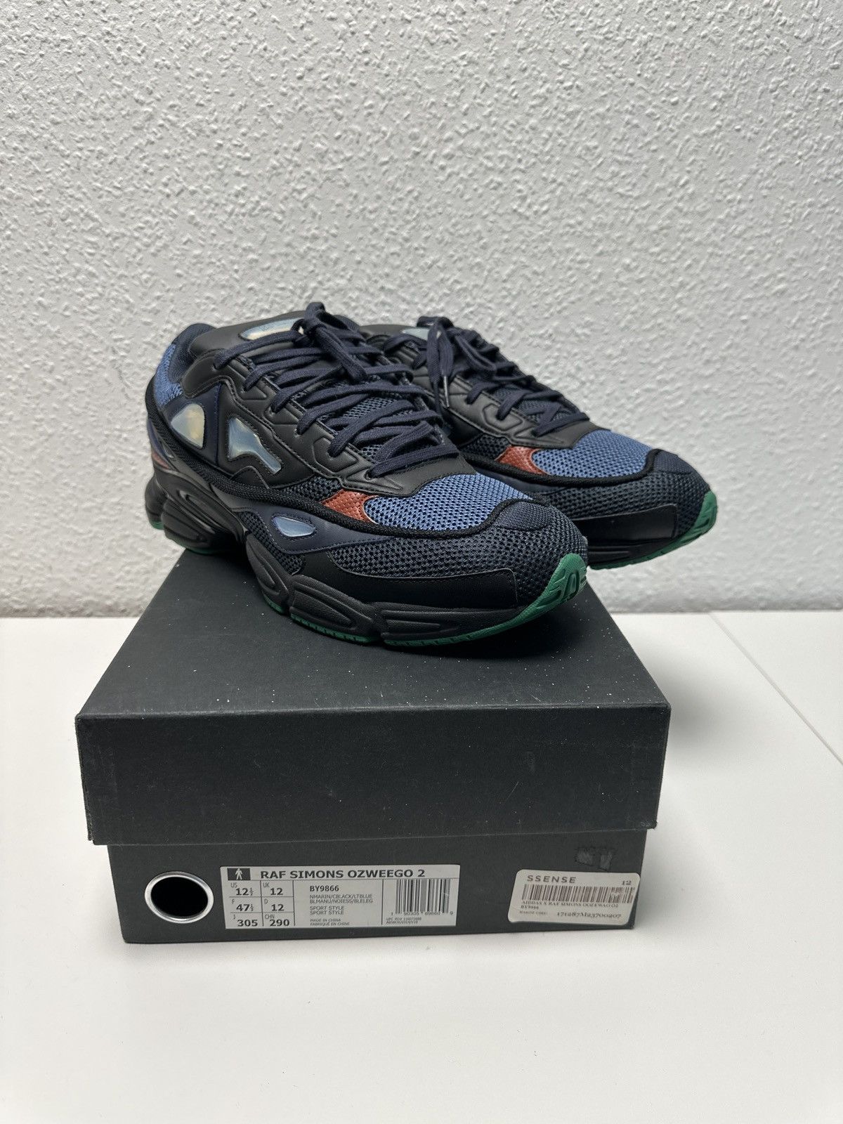 Adidas × Raf Simons Raf Simons ozweego 2 size 12.5 Size US 12.5 / EU 45-46 - 1 Thumbnail