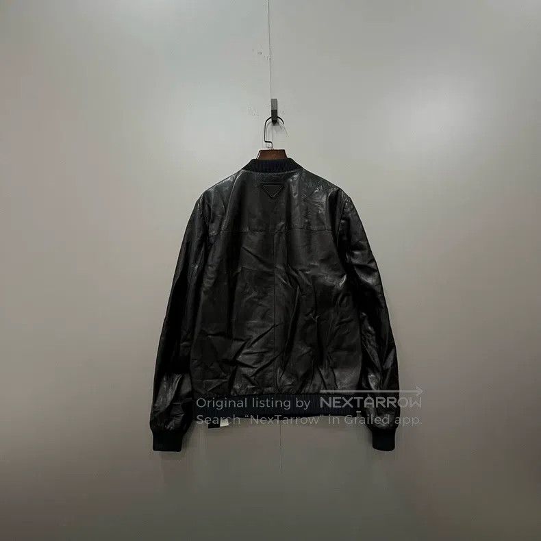Prada Prada Dark blue triangle logo jacket Size US L / EU 52-54 / 3 - 3 Thumbnail