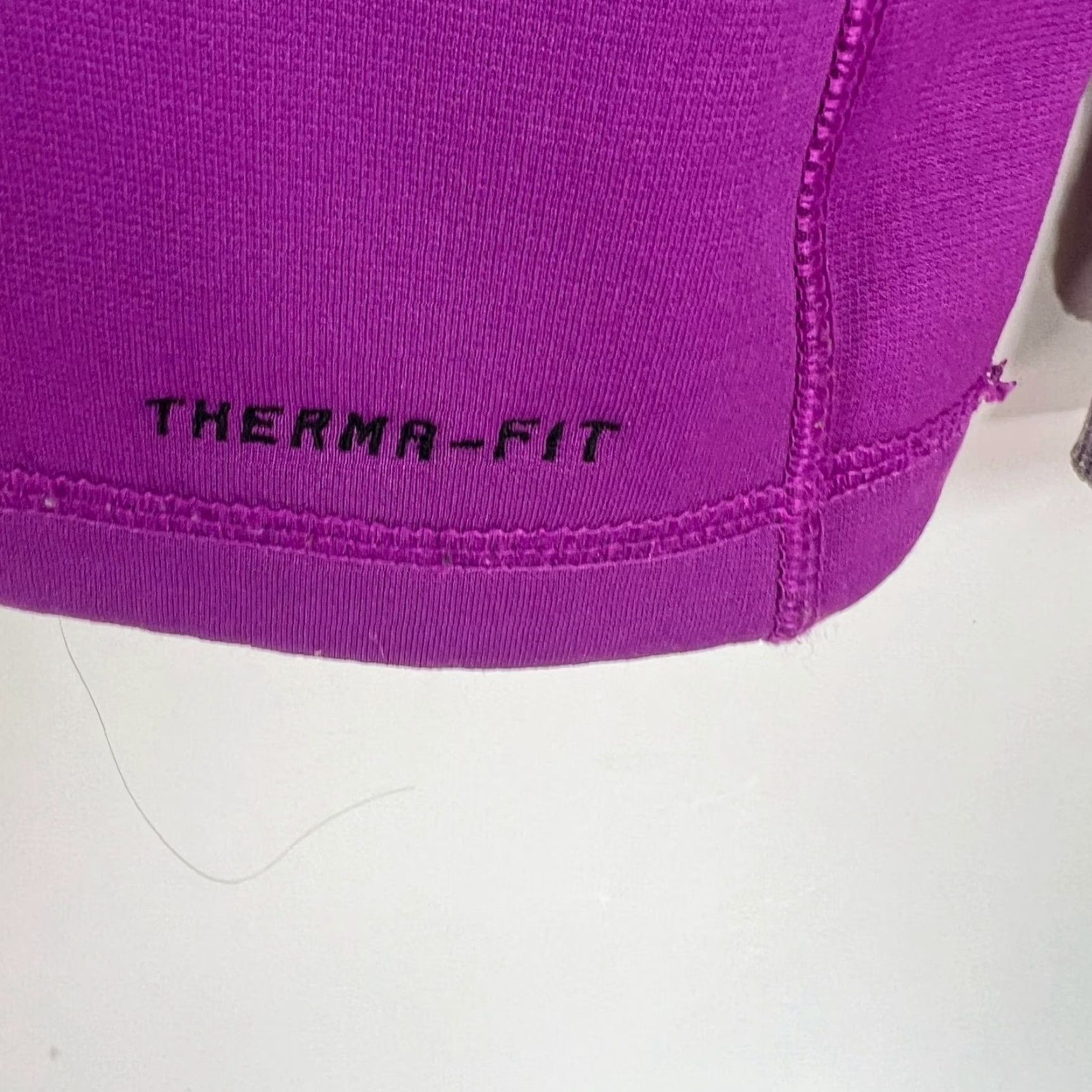 Nike Nike Terma-Fit Colorblock Hooded Sweatshirt Purple Size S Spell-Out Size S / US 4 / IT 40 - 6 Thumbnail