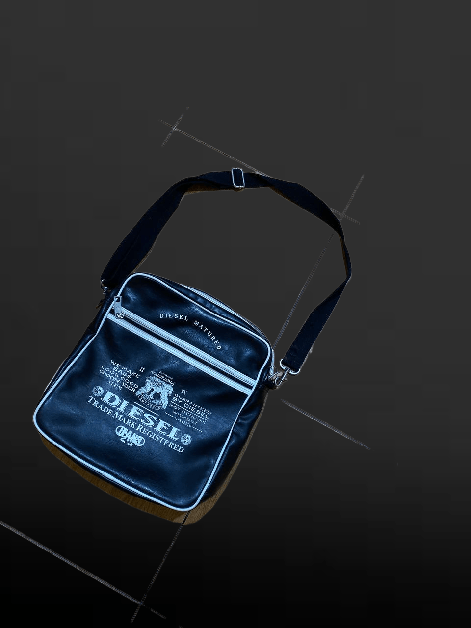 Diesel Vintage Diesel Big Zip Avatgarde Bagpack Y2K Os Size ONE SIZE - 1 Thumbnail