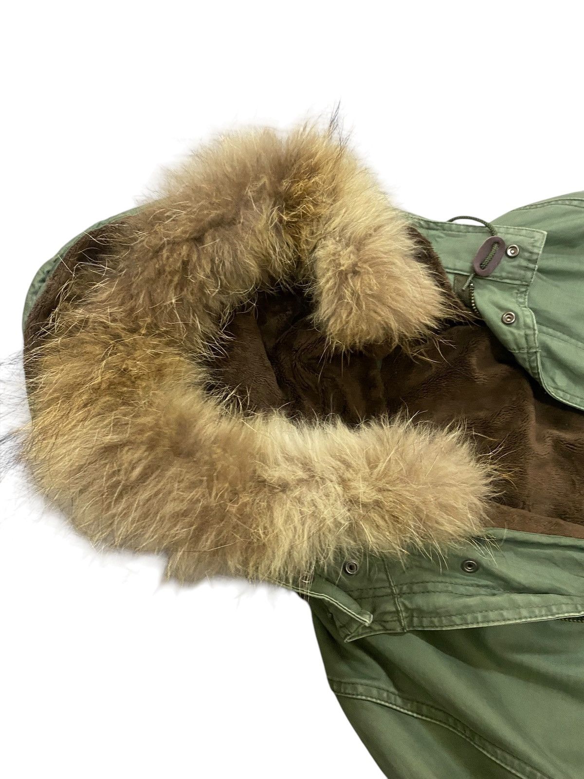 RAGEBLUE Rageblue Parka Fur Jacket Green Size US M / EU 48-50 / 2 - 4 Thumbnail