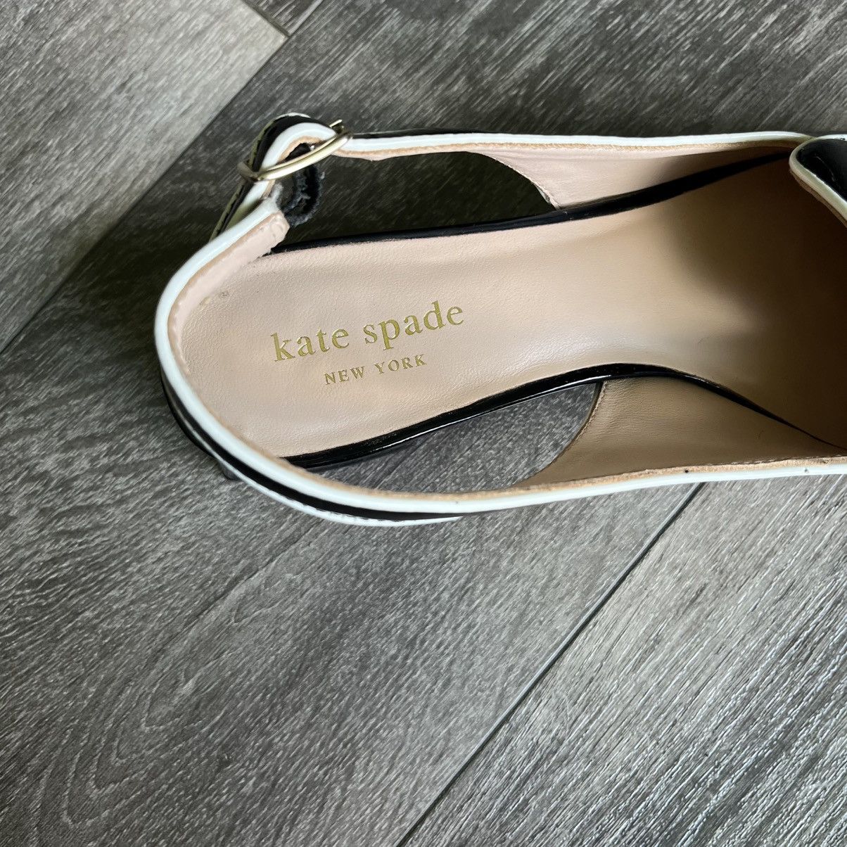 Kate Spade Kate Spade New York Patent Leather Sahiba Pumps Black 7.5 Size US 7.5 / IT 37.5 - 8 Thumbnail