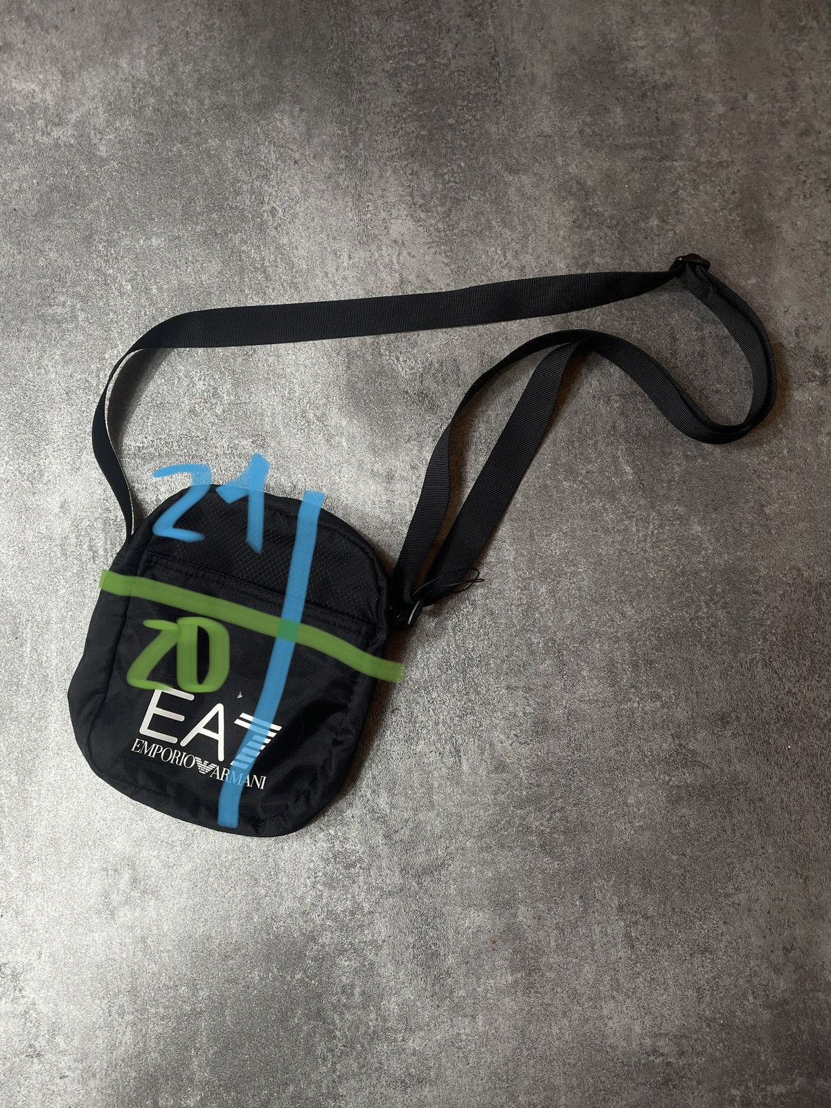 Emporio Armani 🔥Offers🔥Emporio Armani Shoulder Bag Streetwear Hype Drill Size ONE SIZE - 12 Thumbnail
