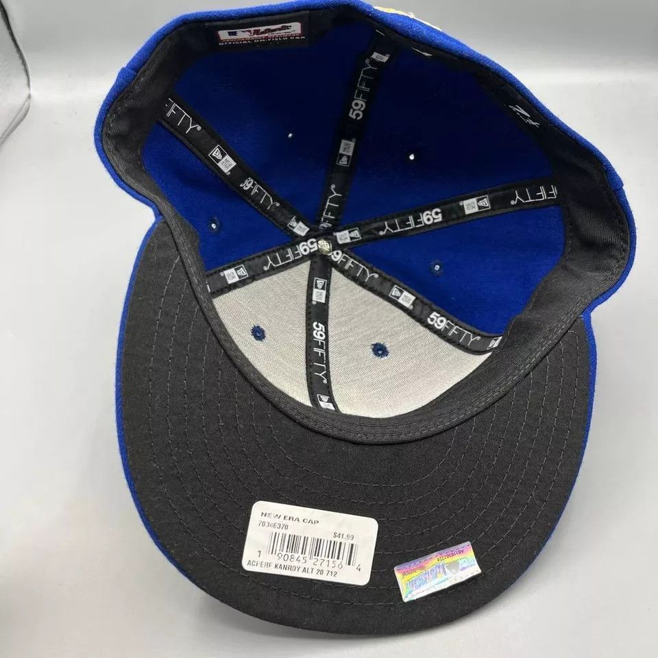 New Era Kansas City Royals Hat Men 7 1/2 59Fifty New Era Fitted Cap Size ONE SIZE - 7 Thumbnail