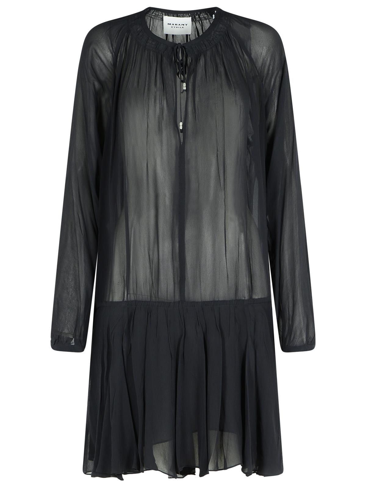 Isabel Marant Etoile ISABEL MARANT ETOILE 'Bess' Black Viscose Dress Size M / US 6-8 / IT 42-44 - 1 Thumbnail