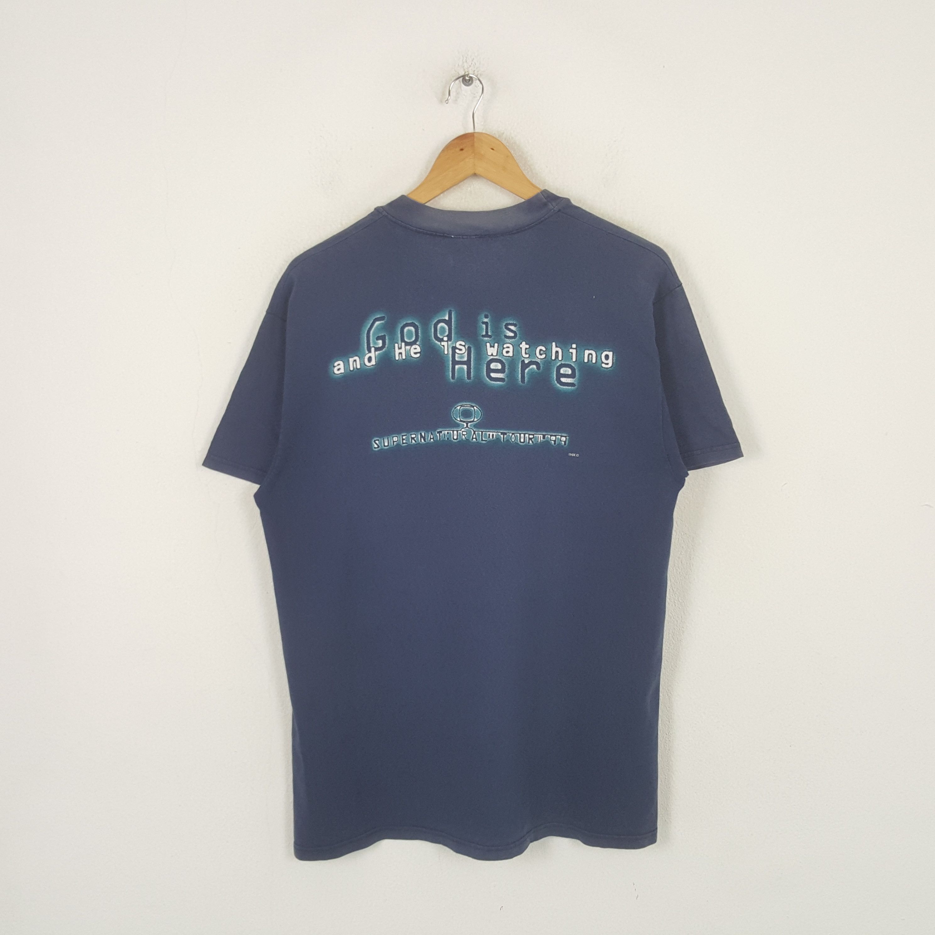 Band Tees Vintage Dc Talk Supernatural Tour 1999 Tshirt RR27 Size US M / EU 48-50 / 2 - 3 Thumbnail
