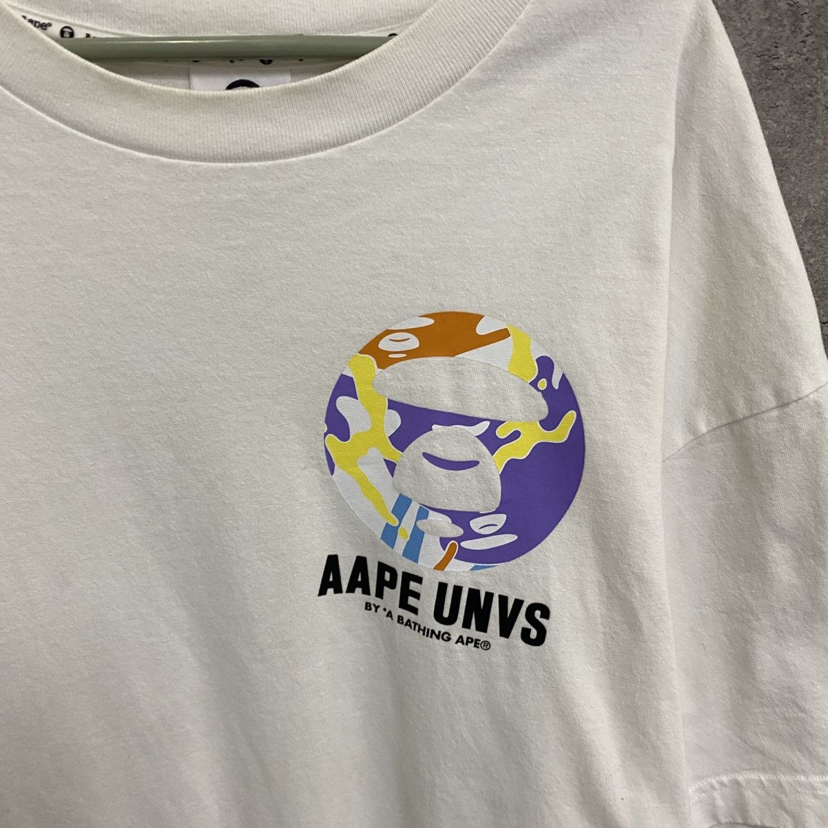 Aape Aape UNVS T-Shirt Big Logo Size US XL / EU 56 / 4 - 6 Thumbnail