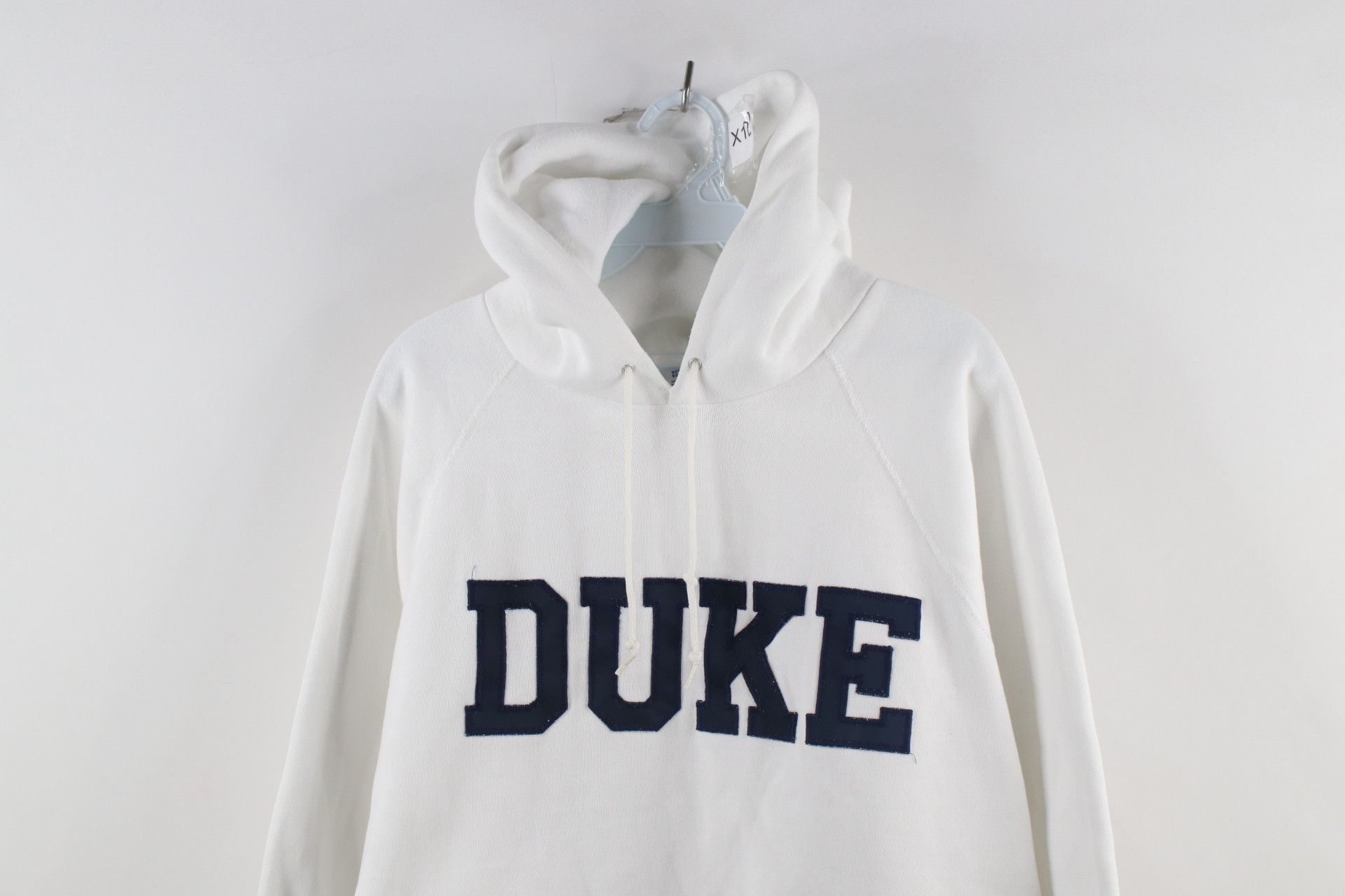 Vintage Vintage 90s Spell Out Duke University Hoodie Sweatshirt USA Size US XL / EU 56 / 4 - 2 Thumbnail