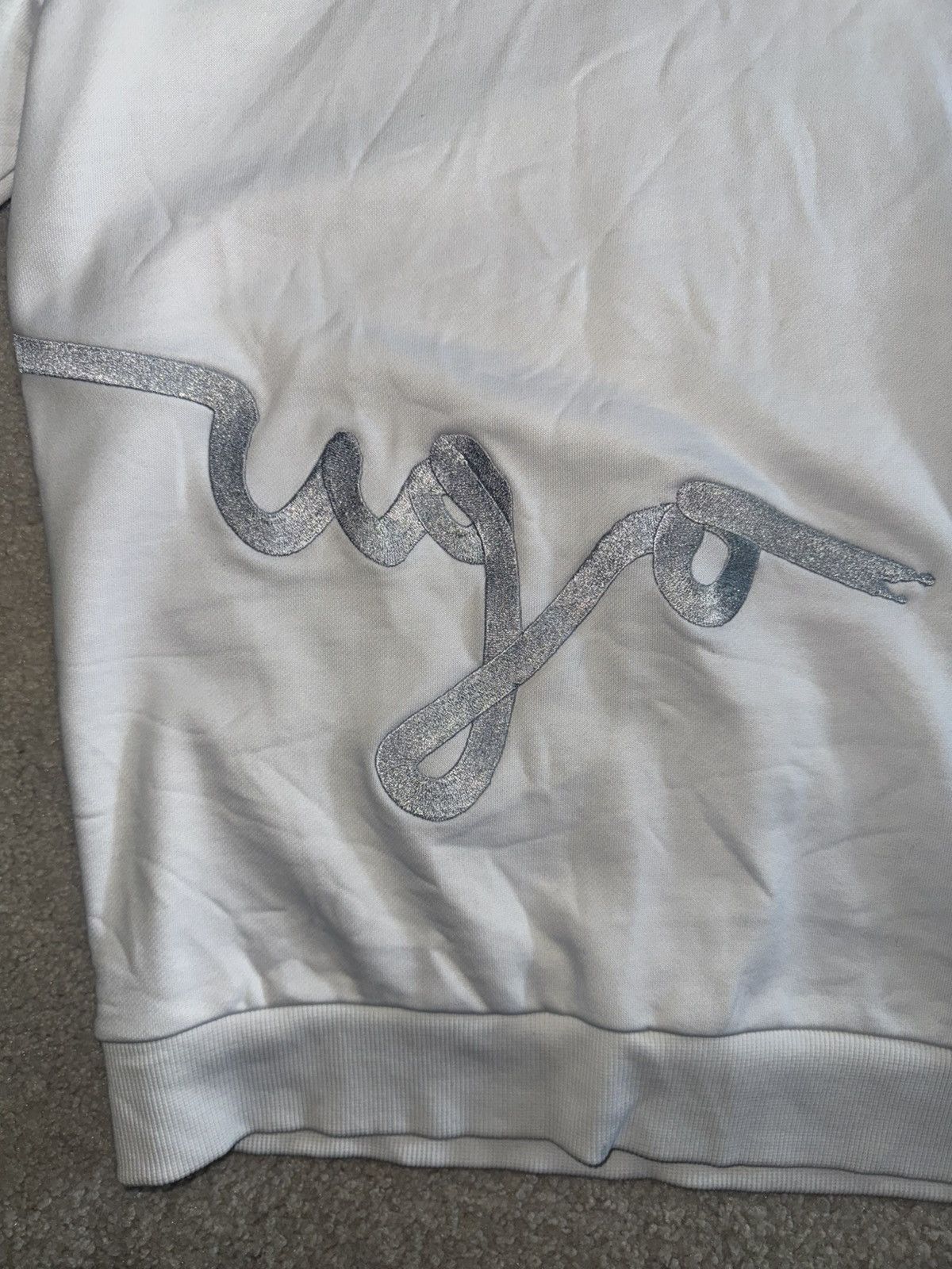 Hugo Boss Hugo Boss White Dollins Sweatshirt Size US L / EU 52-54 / 3 - 2 Thumbnail