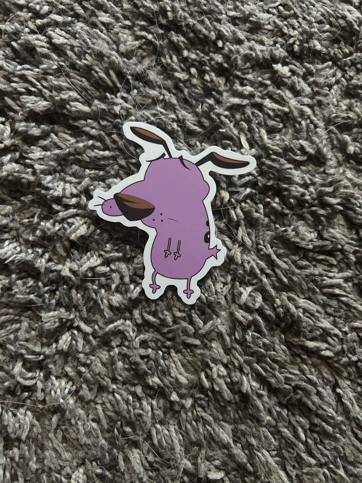 Cartoon Network Courage, The Cowardly Dog Sticker Size ONE SIZE - 1 Thumbnail