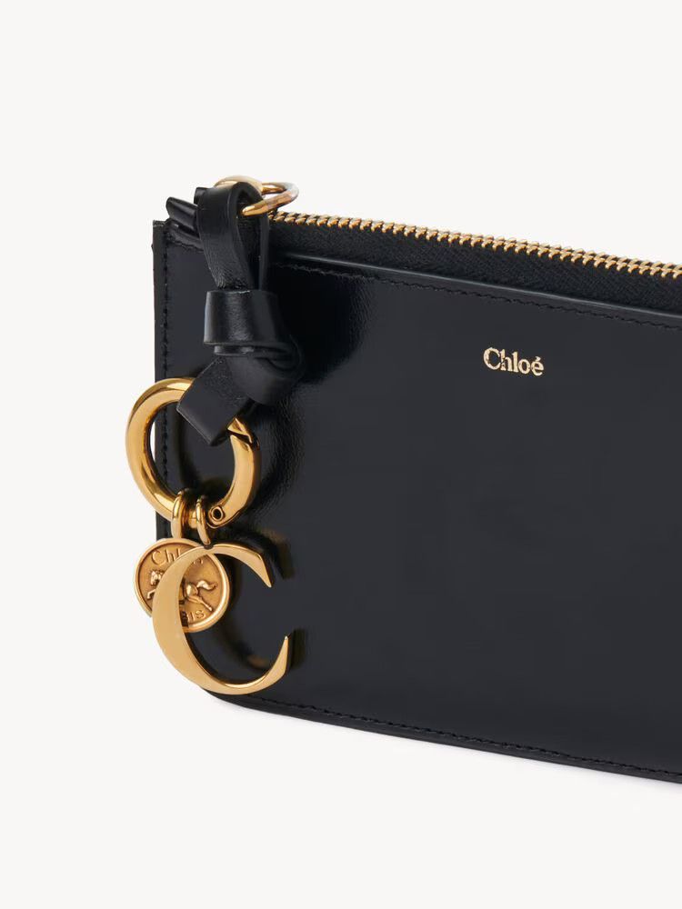 Chloe o1loc1c10226 Size: OS / Alphabet Card Holder in Black Size ONE SIZE - 5 Thumbnail