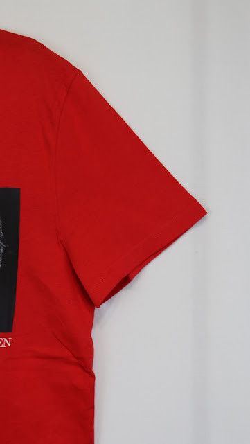Alexander McQueen o1rshd1 ***Defective / T-Shirt in Red Size US S / EU 44-46 / 1 - 6 Thumbnail