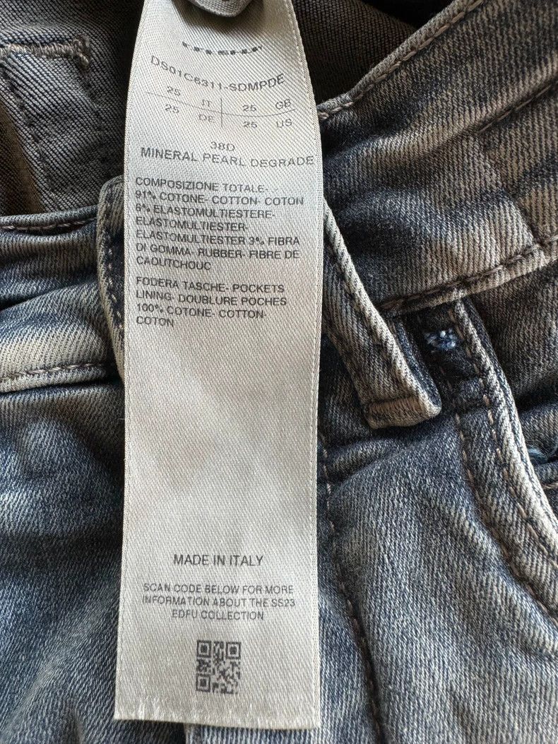 Rick Owens Rick Owens size 25 23SS Drkshdw Gradient Blue Wash Pants 2 Size US 30 / EU 46 - 7 Thumbnail