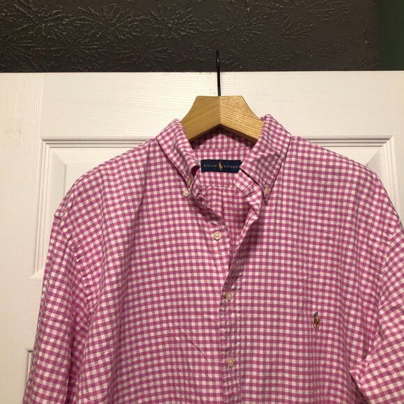 Polo Ralph Lauren polo Ralph Lauren big & tall men's new cotton shirt sz: XLT Size US XL / EU 56 / 4 - 2 Thumbnail