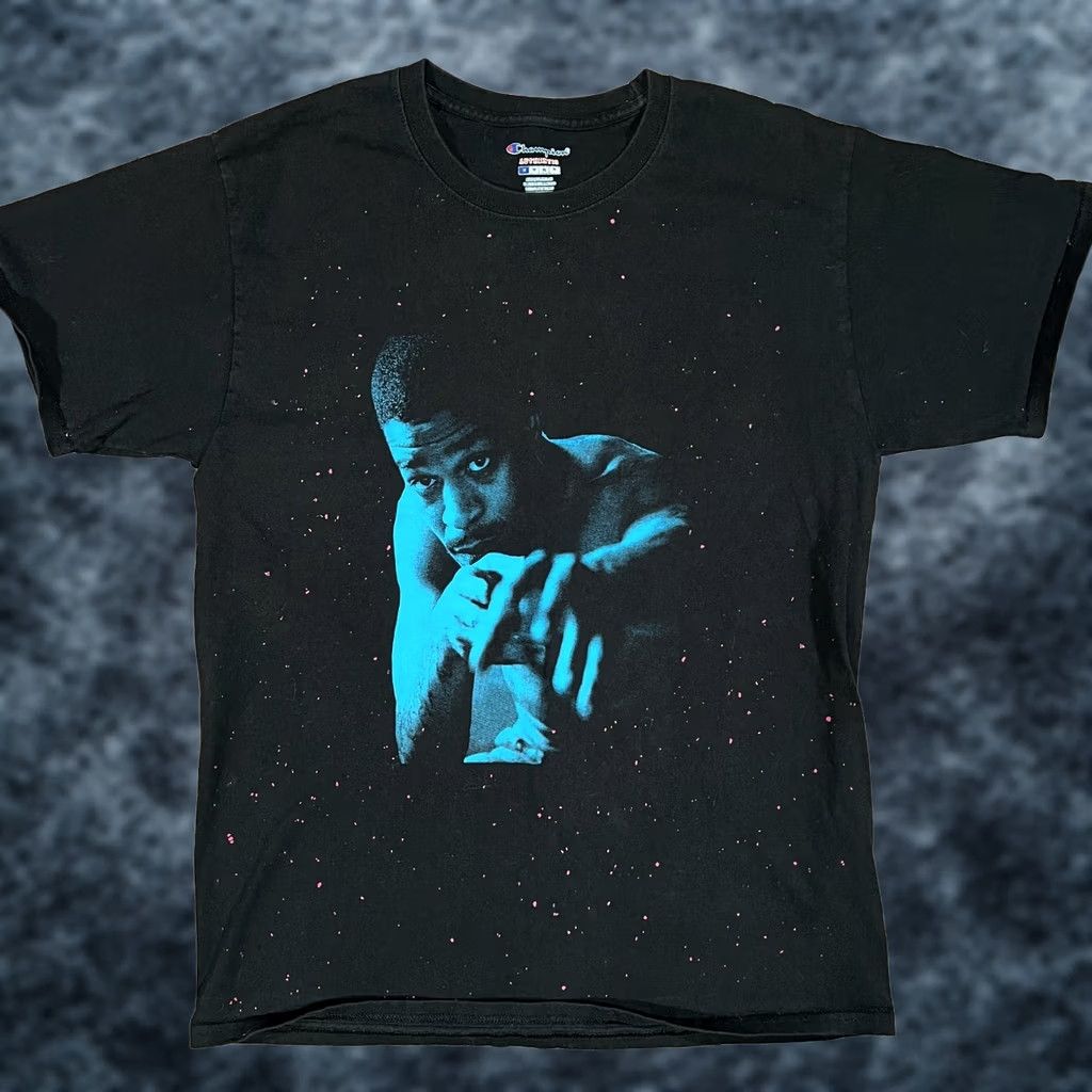 Champion VINTAGE Kid Cudi 2017 Passion Pain Demon Slayin Tour Shirt Small Concert Hip Hop Rap Shirt Mens S Black Crew Neck Graphic Print Short Sleeve Nike Size US S / EU 44-46 / 1 - 1 Thumbnail