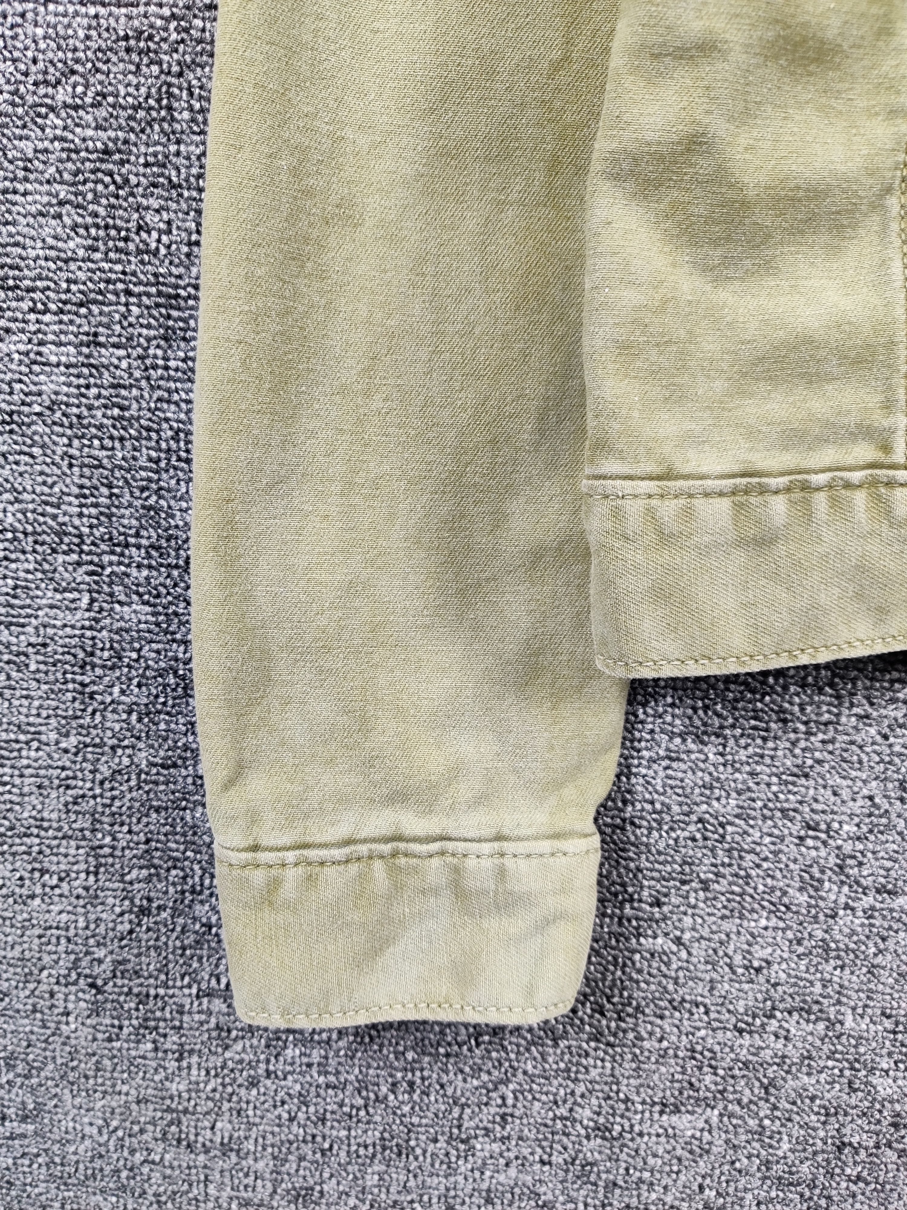 Black Label Vintage Black Label Trucker Olive Green Jacket Size US S / EU 44-46 / 1 - 6 Thumbnail
