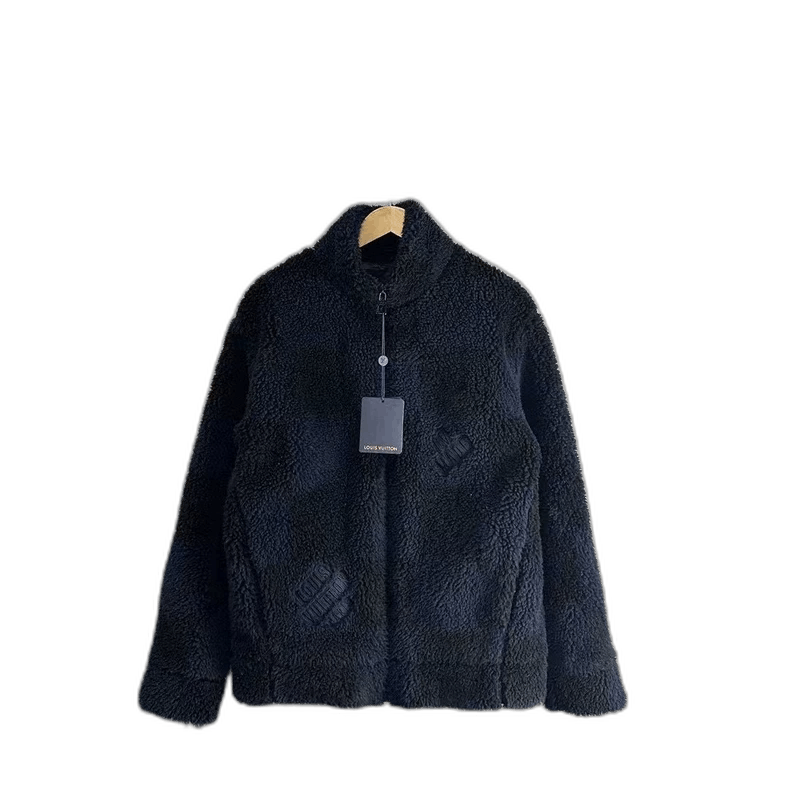 Louis Vuitton Louis Vuitton Nigo Black Blue Teddy Jacket Size US L / EU 52-54 / 3 - 1 Thumbnail