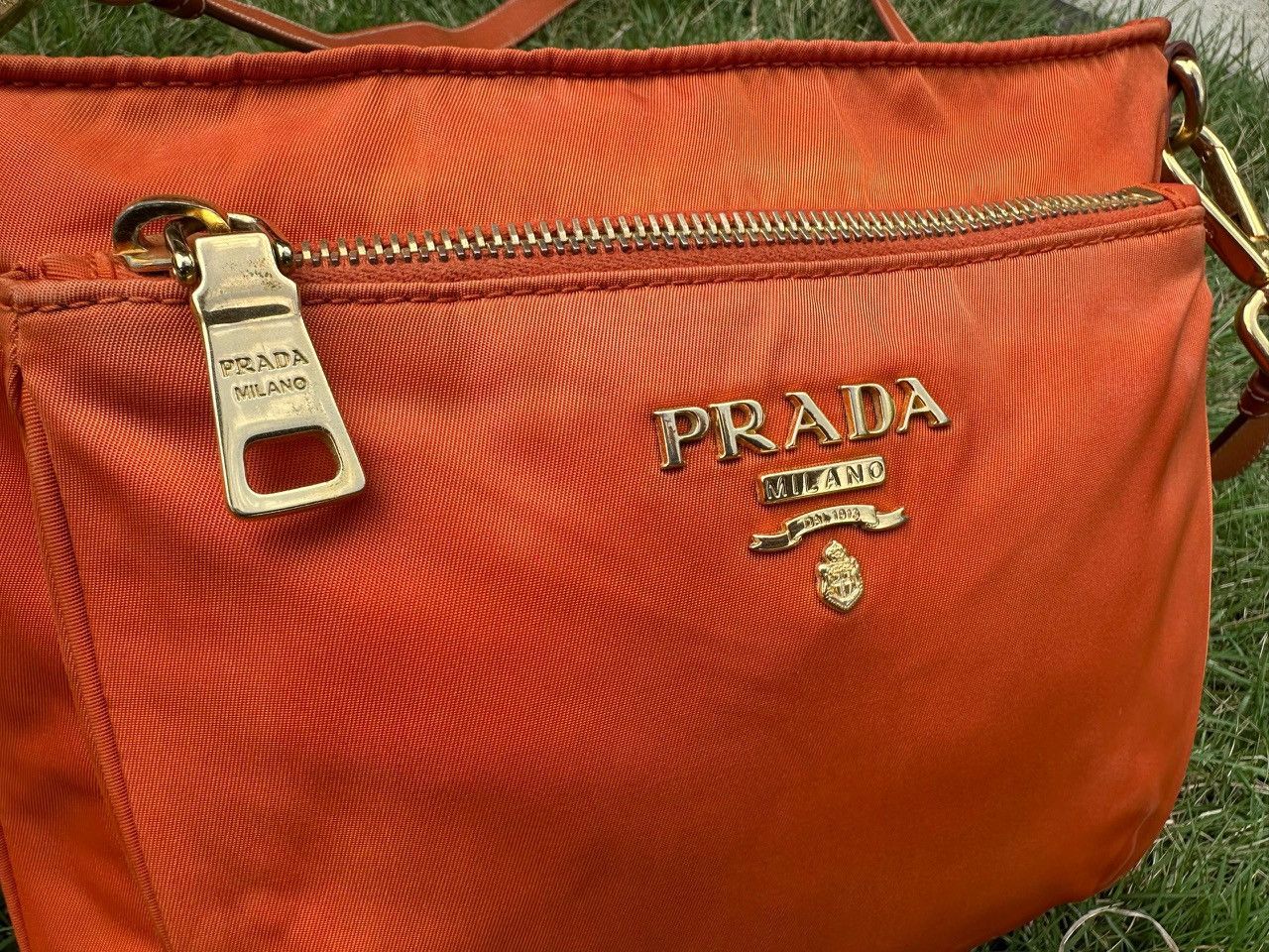 Prada Authentic Prada Tessuto Saffiano Crossbody Bag Size ONE SIZE - 5 Thumbnail