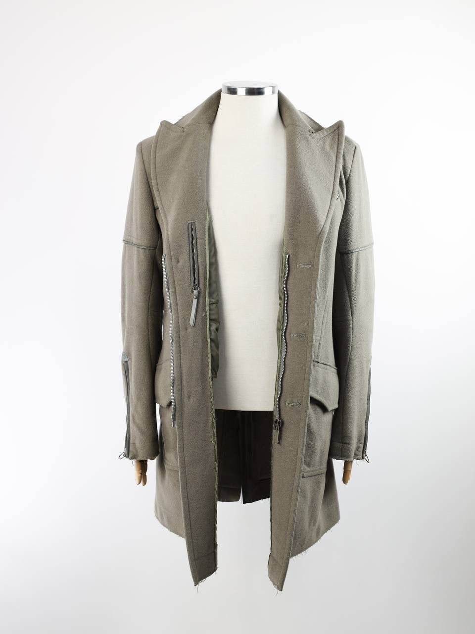 Diesel DIESEL Vintage Coat Wool/Cotton leater Size US L / EU 52-54 / 3 - 5 Thumbnail